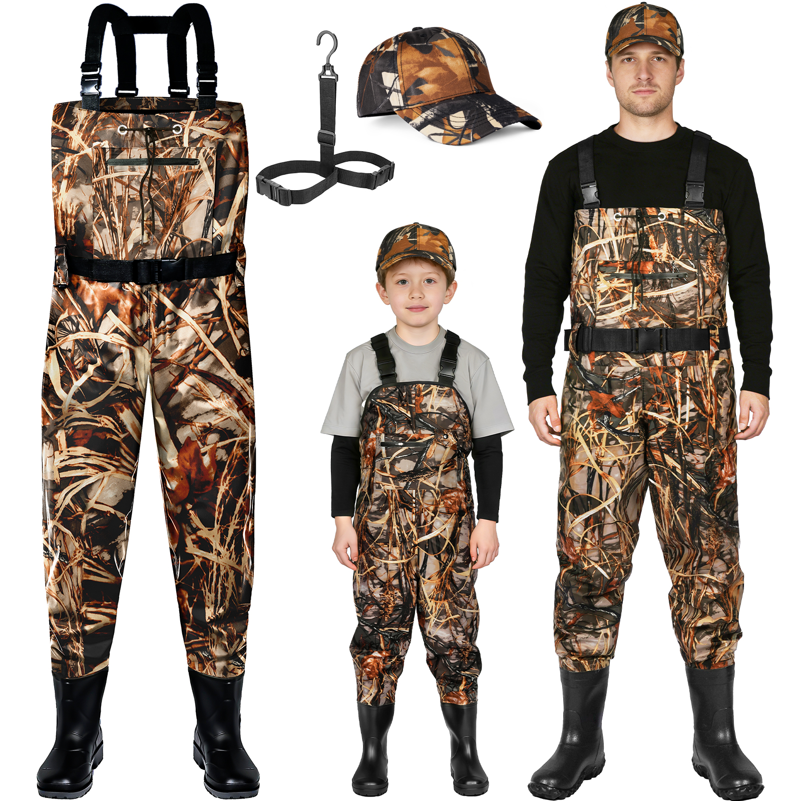 Fishing Waders - Set di Stivali da Pesca con