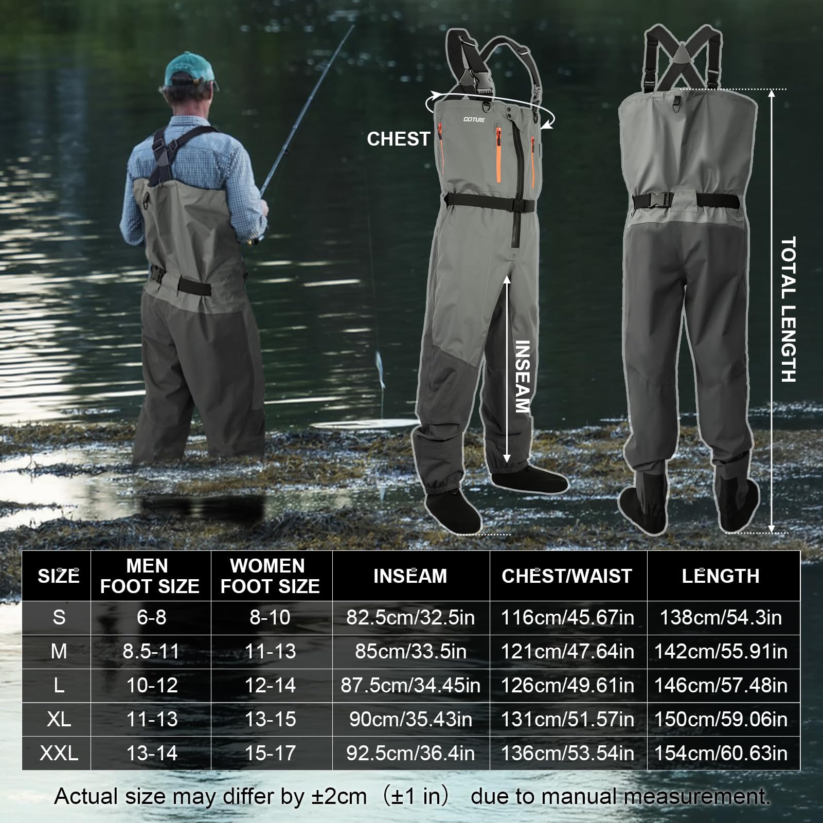 Fishing Waders - Goture Trampolieri da pesca a mosca