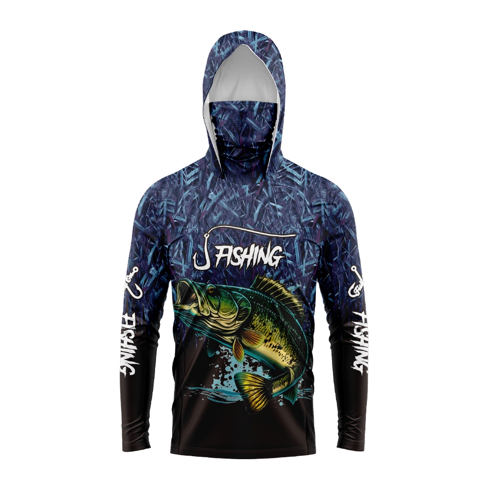 Fishing Hoodie - Felpa da Pesca con Stampa di