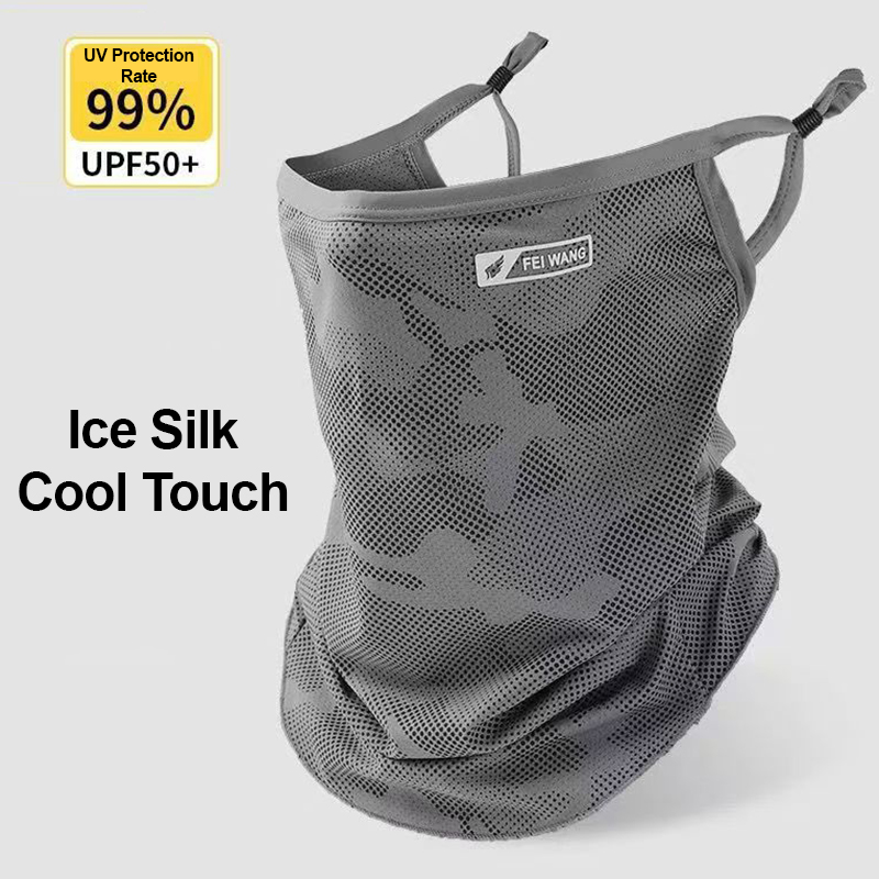 Fishing Mask Sun Protection - Scaldacollo con protezione UV, maschera viso