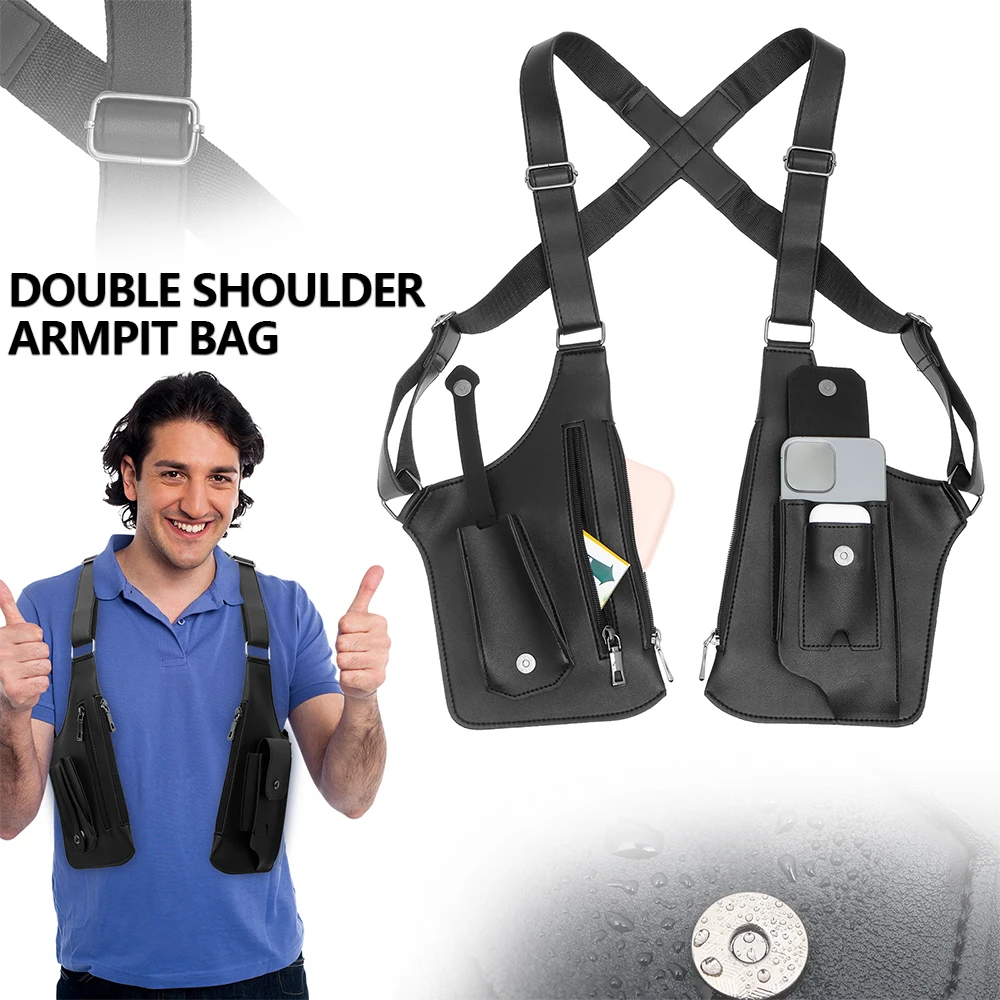 Fishing Bag Waterproof - Borsa antifurto sotto le ascelle Borsa