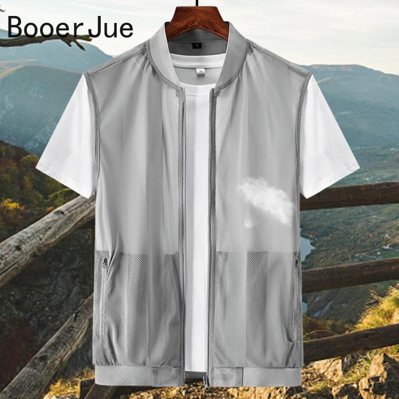 Fishing Vest - Gilet Estivo da Uomo per Escursionismo