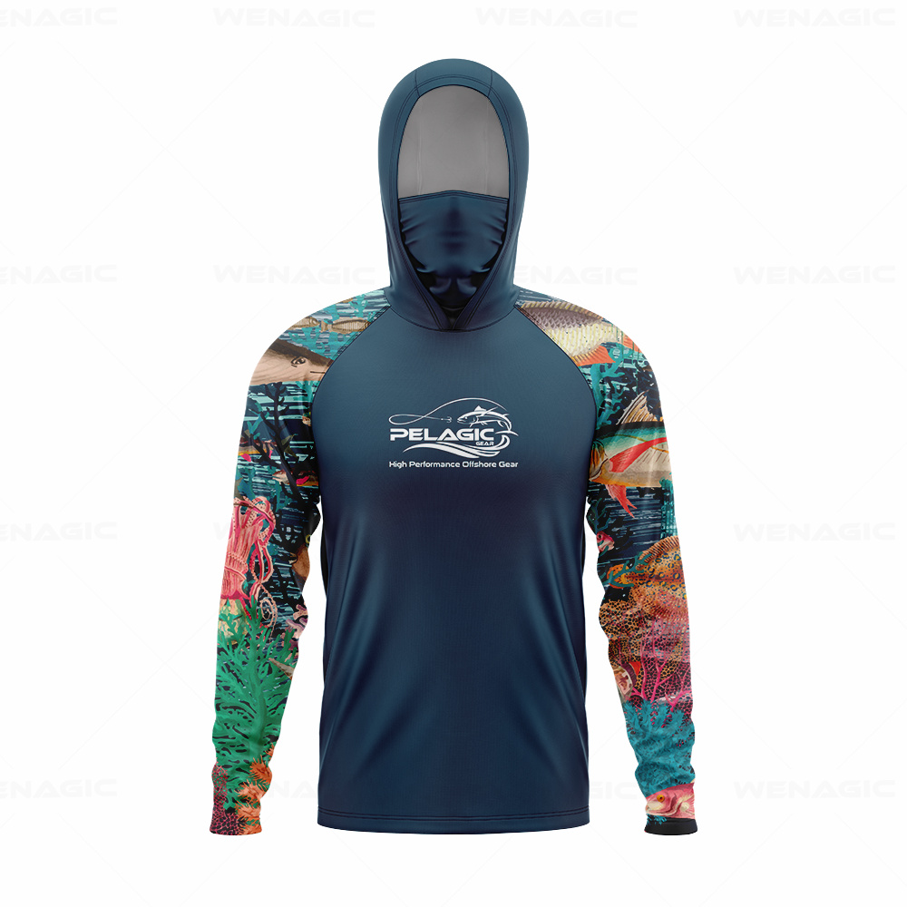 Fishing Shirt Uv Protection - attrezzatura pelagica Camicia da pesca con