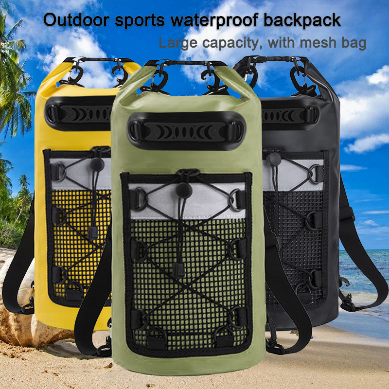 Fishing Bag Waterproof - Borsa da rafting da spiaggia riflettente