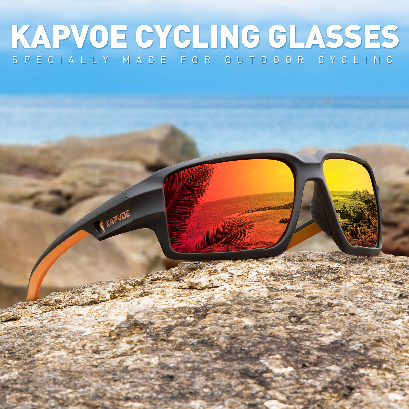 Fishing Sunglasses Polarized - Kapvoe Occhiali da pesca polarizzati Occhiali