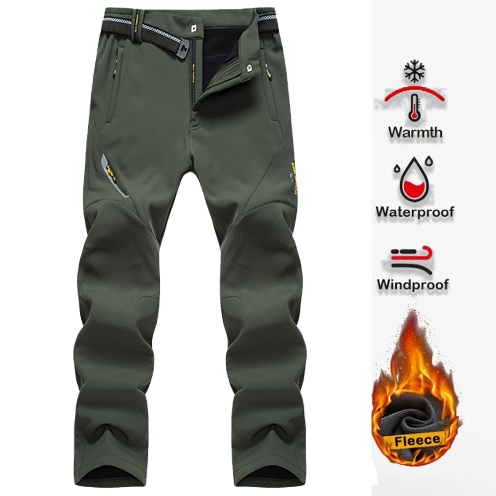 Fishing Pants Waterproof - Pantaloni da trekking da uomo Pantaloni