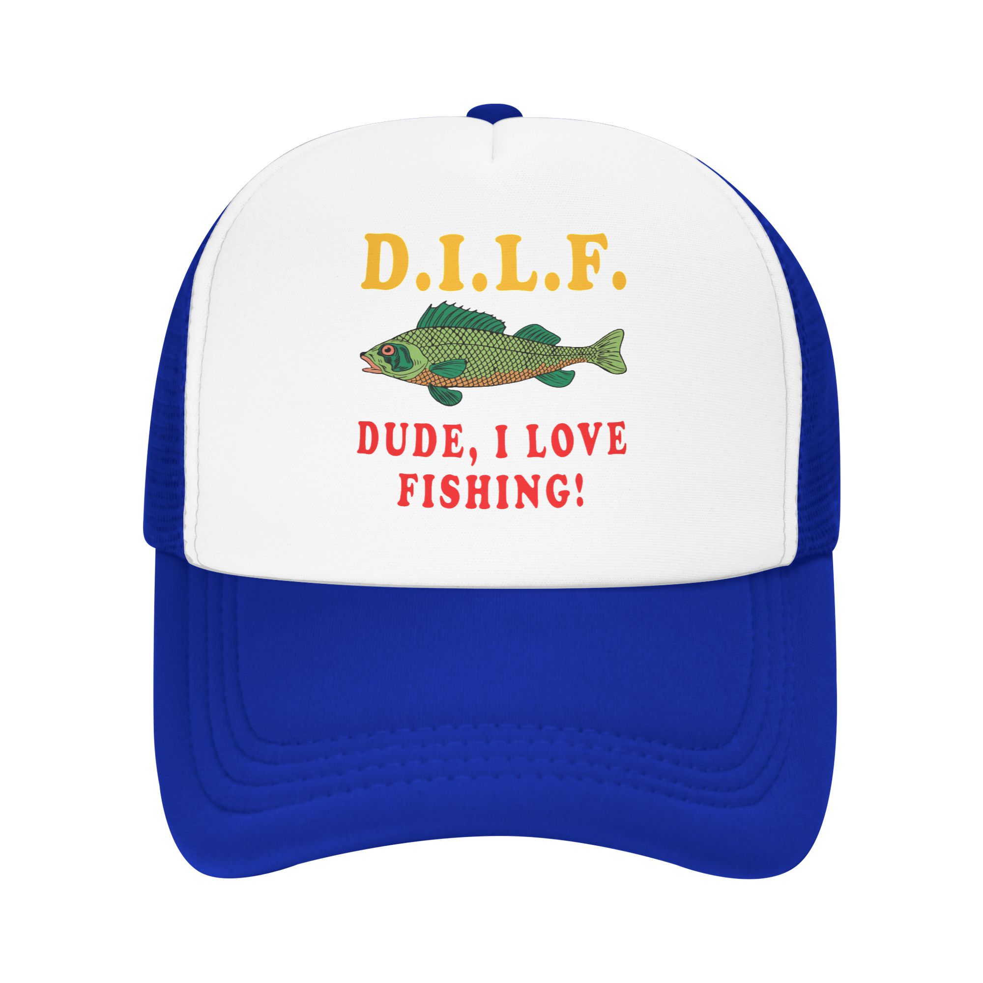 Fishing Hat - Cappellino da Baseball 'Dude I Love