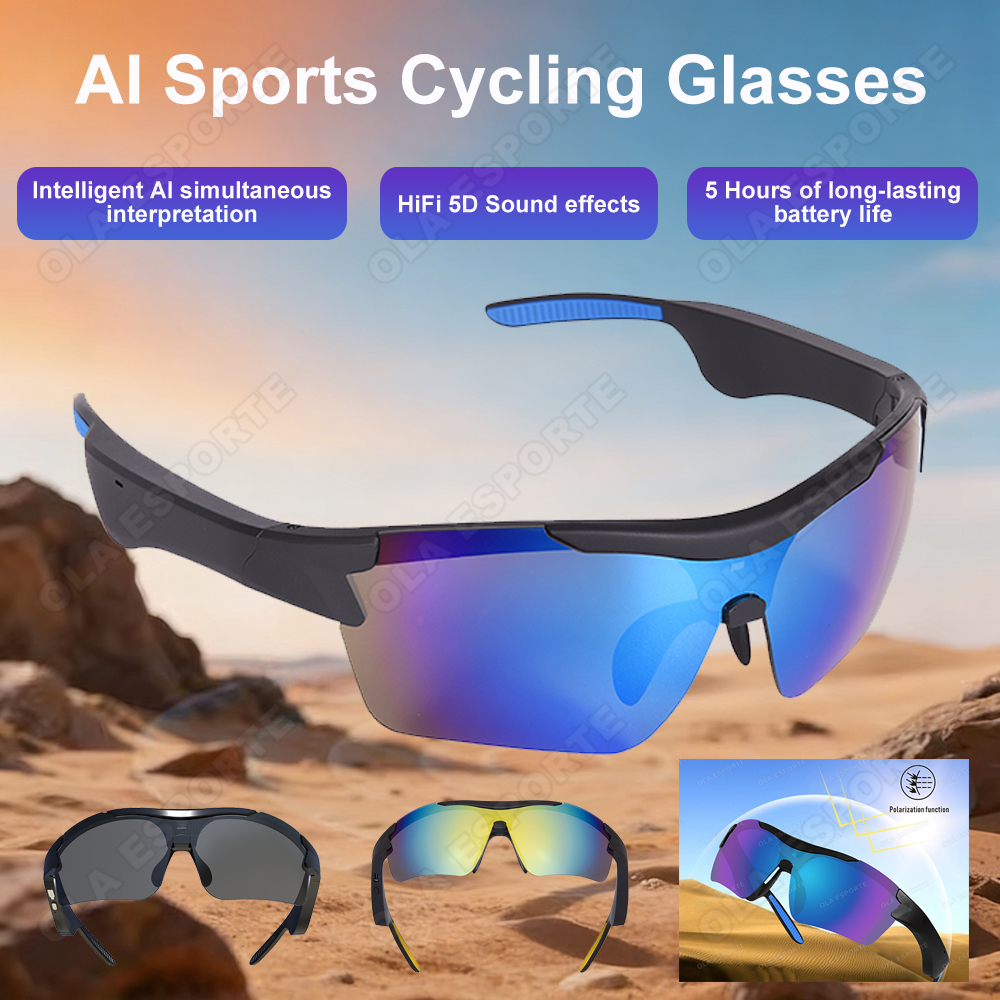Fishing Sunglasses Polarized - Nuovi Occhiali AI da Uomo, Occhiali