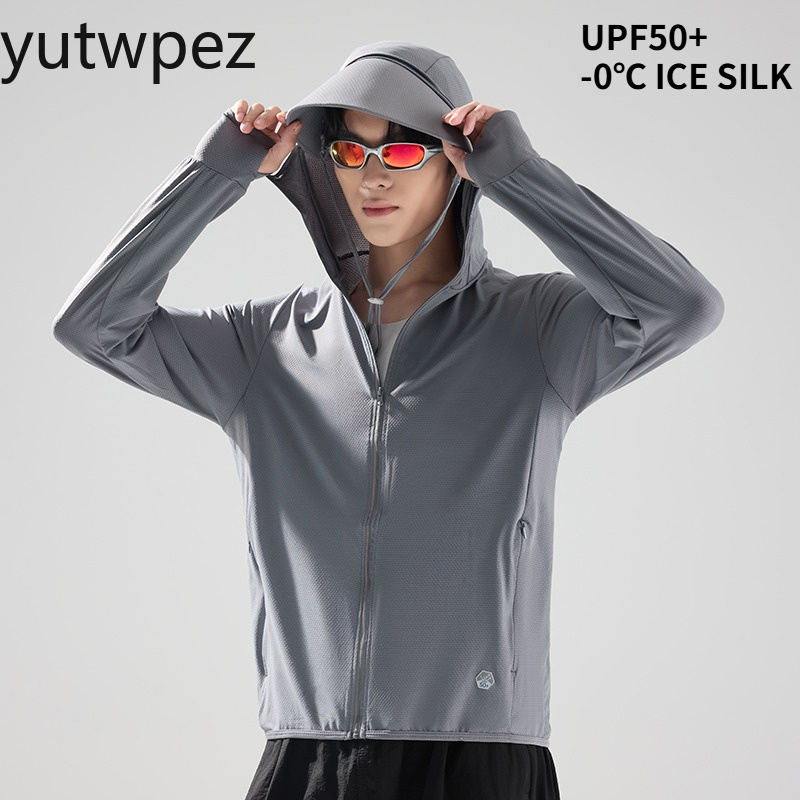 Fishing Shirt Uv Protection - Maglia Sportiva da Esterno per Corsa,