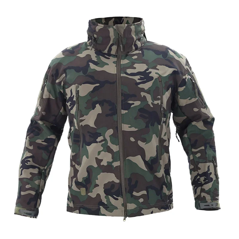 Fishing Jacket Waterproof - Giacca Tattica Invernale Autunnale da Uomo,