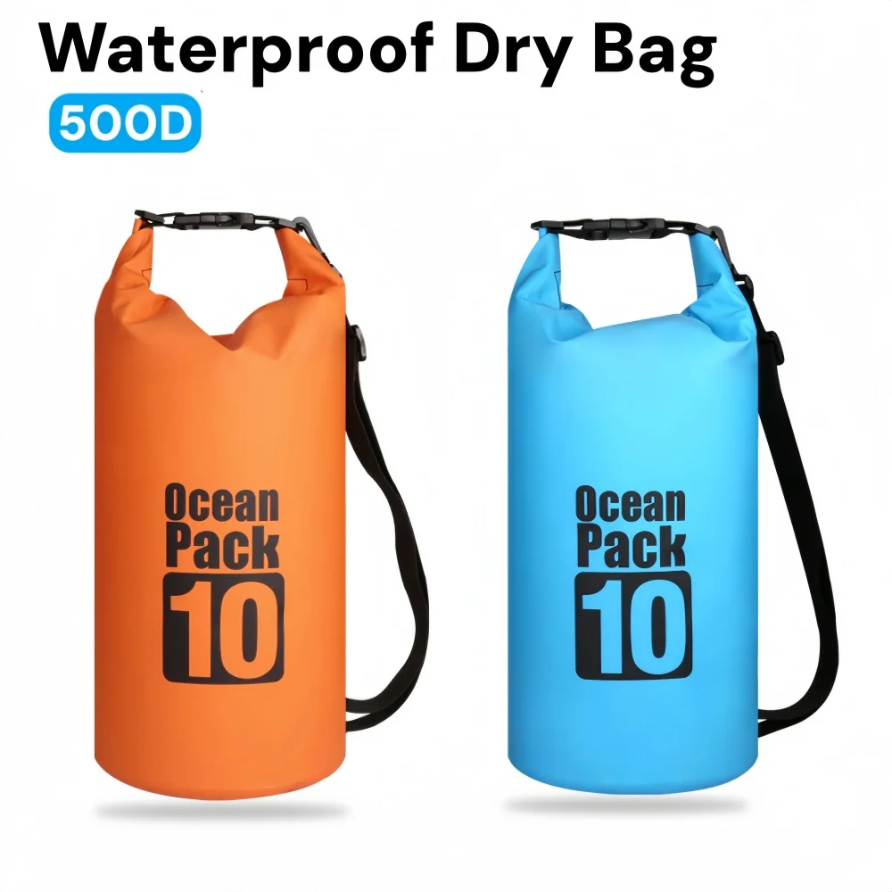 Fishing Bag Waterproof - Borsa Impermeabile 500D Galleggiante, Sacca Impermeabile