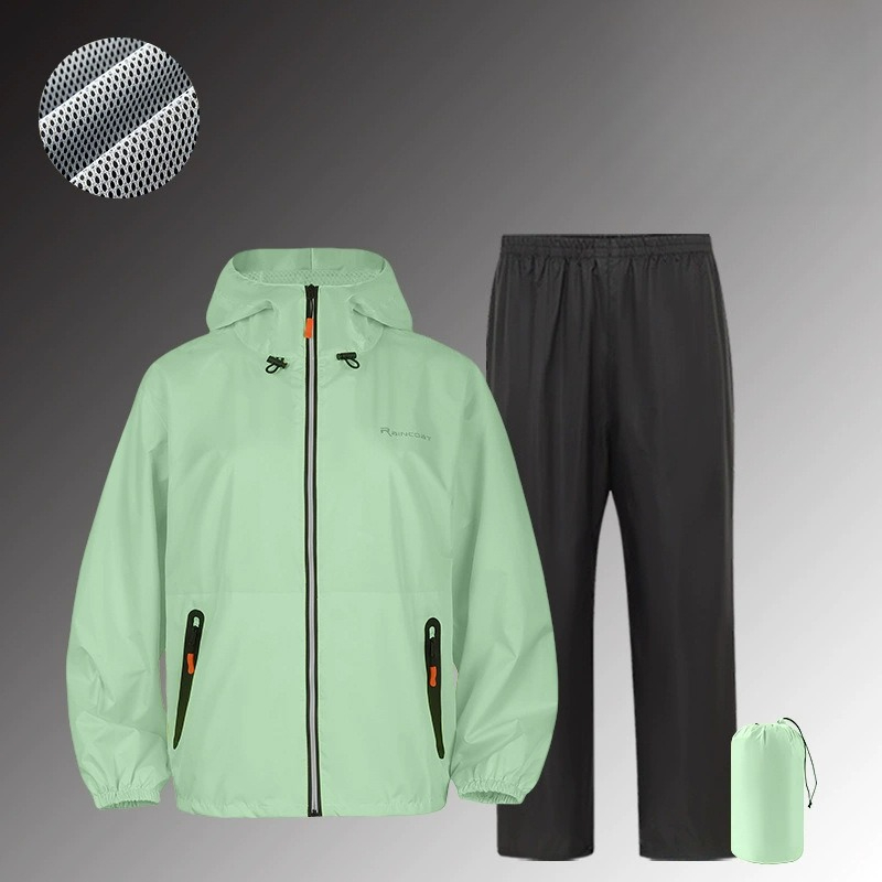 Fishing Rain Suit - Completo Impermeabile Riflettente per Uomo e