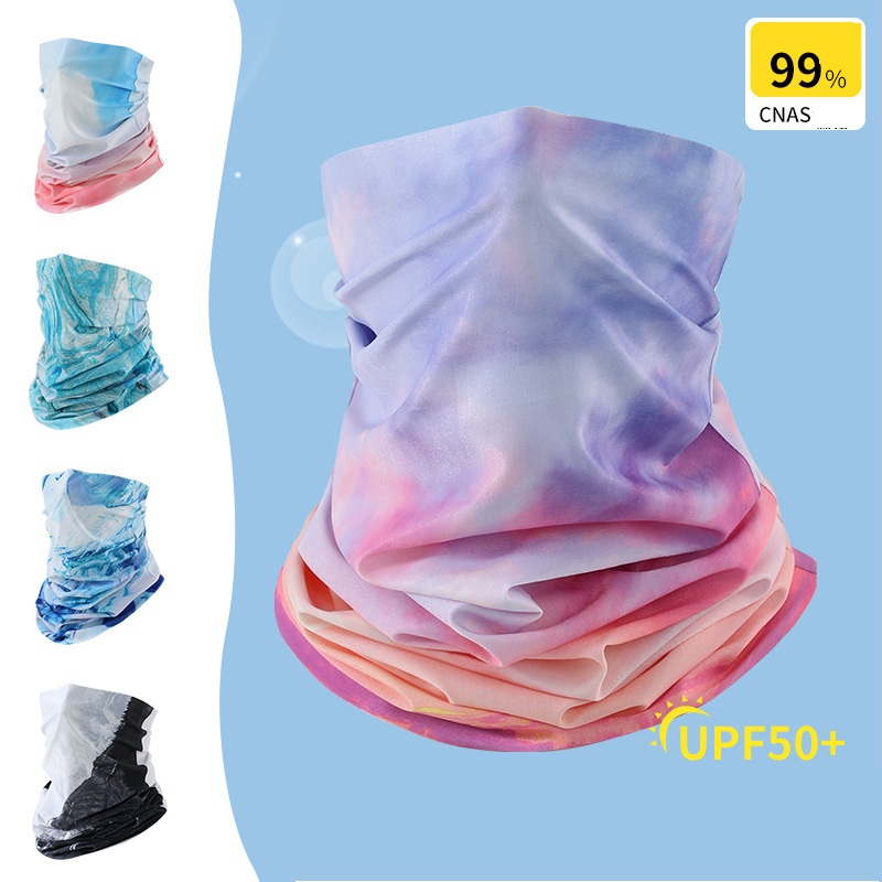 Fishing Mask Sun Protection - Moda colore senza cuciture ciclismo bandana