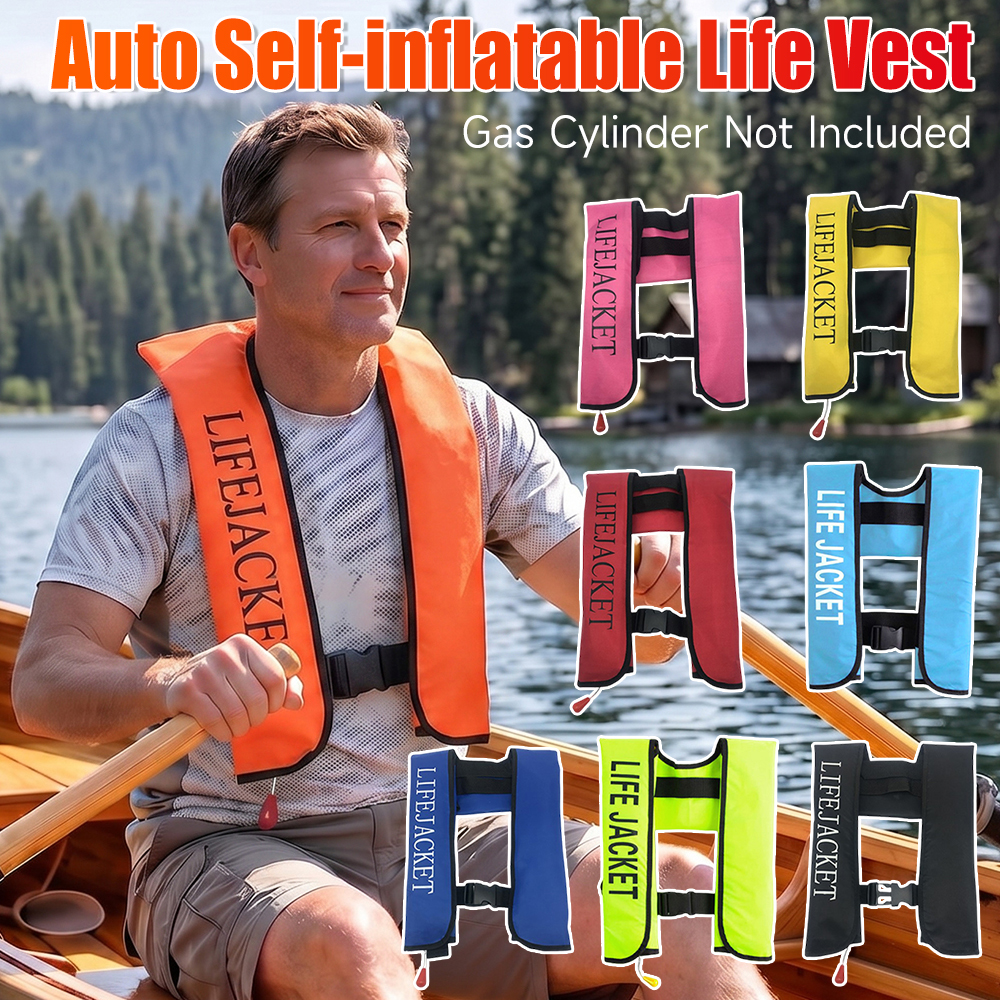 Giubbotti di Salvataggio Gonfi - Fishing Vest recensione e prezzo