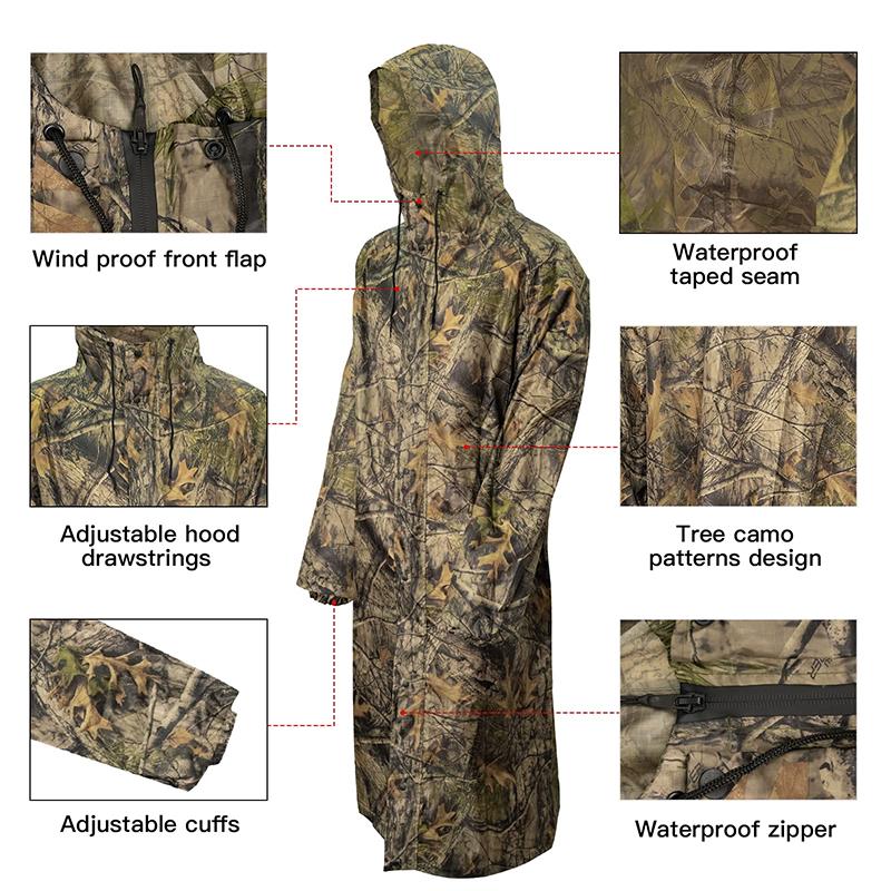 Cappotto antipioggia mimetico  - Fishing Rain Suit recensione e prezzo