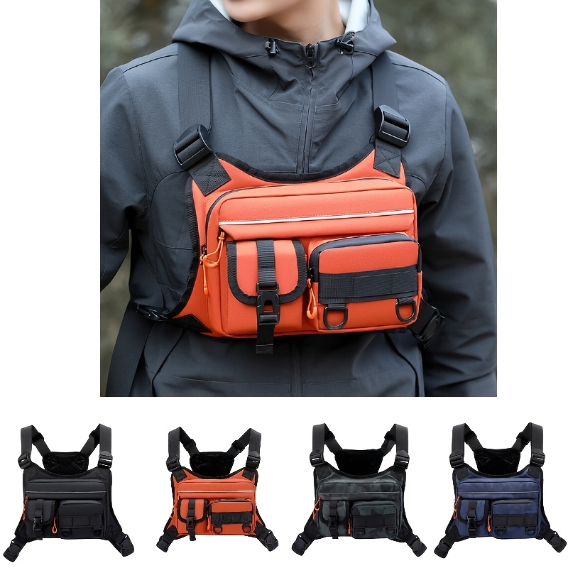 Borsa tattica da petto da uomo - Fishing Vest recensione e prezzo