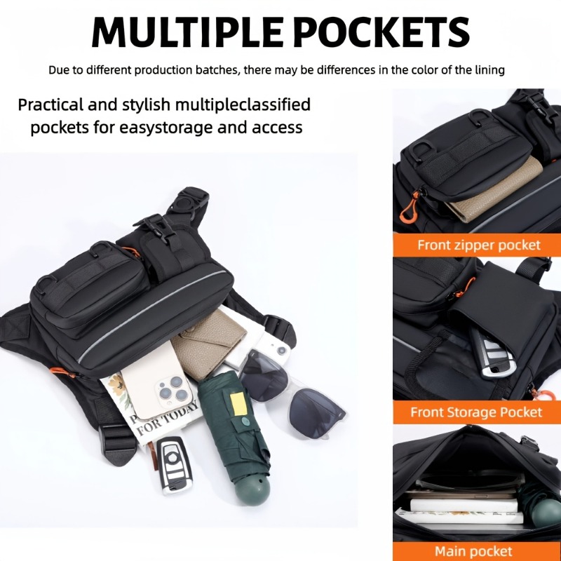 Borsa tattica da petto da uomo - Fishing Vest recensione e prezzo
