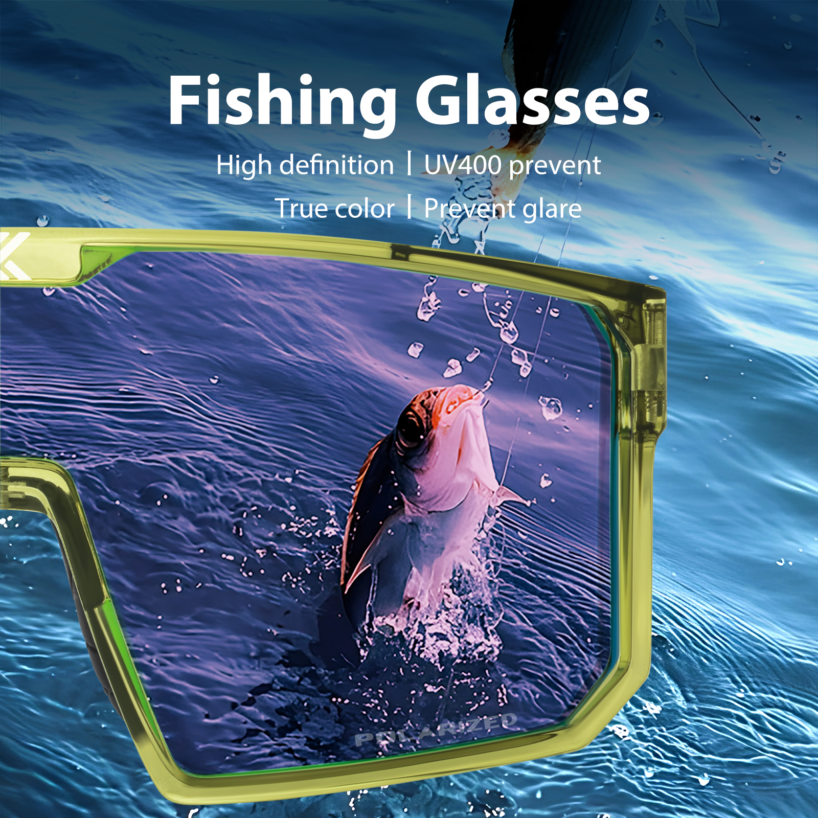 Occhiali da Sole Kapvoe per Uo - Fishing Sunglasses Polarized recensione e prezzo