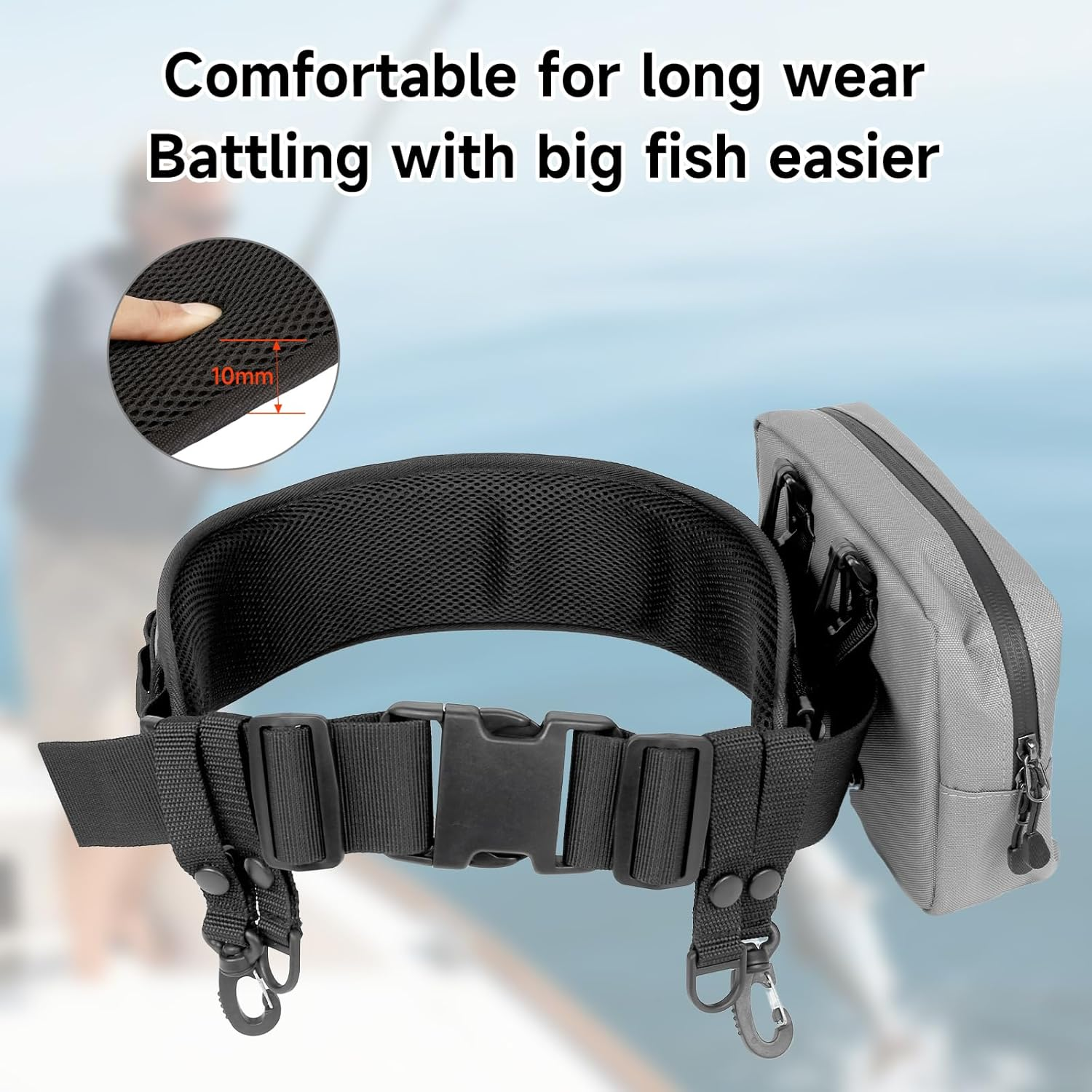 SANLIKE Cintura da Pesca con P - Fishing Belt recensione e prezzo