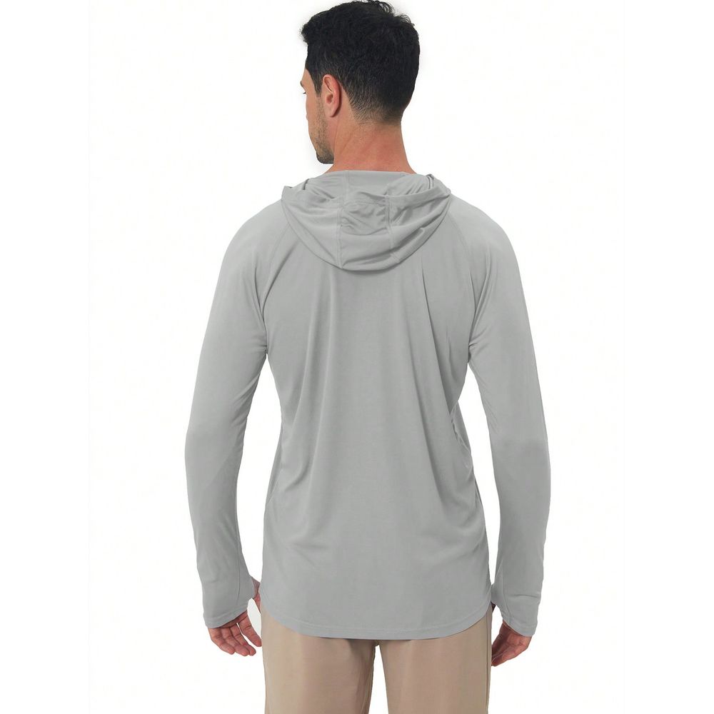 Maglia UPF 50 con Cappuccio a  - Fishing Shirt Uv Protection recensione e prezzo