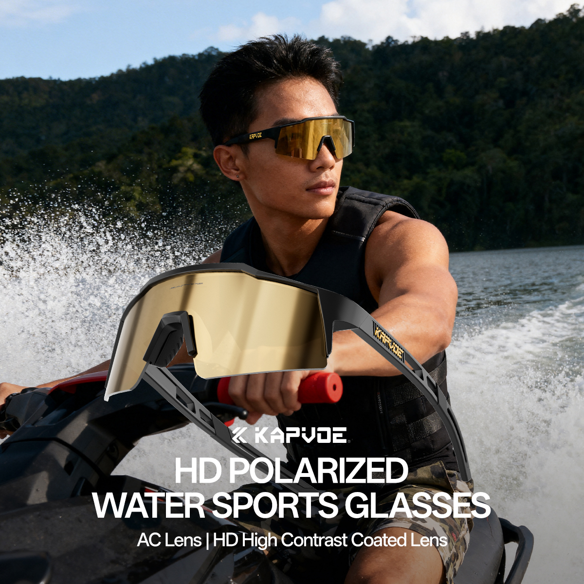 KAPVOE Occhiali da Sole Polari - Fishing Sunglasses Polarized recensione e prezzo