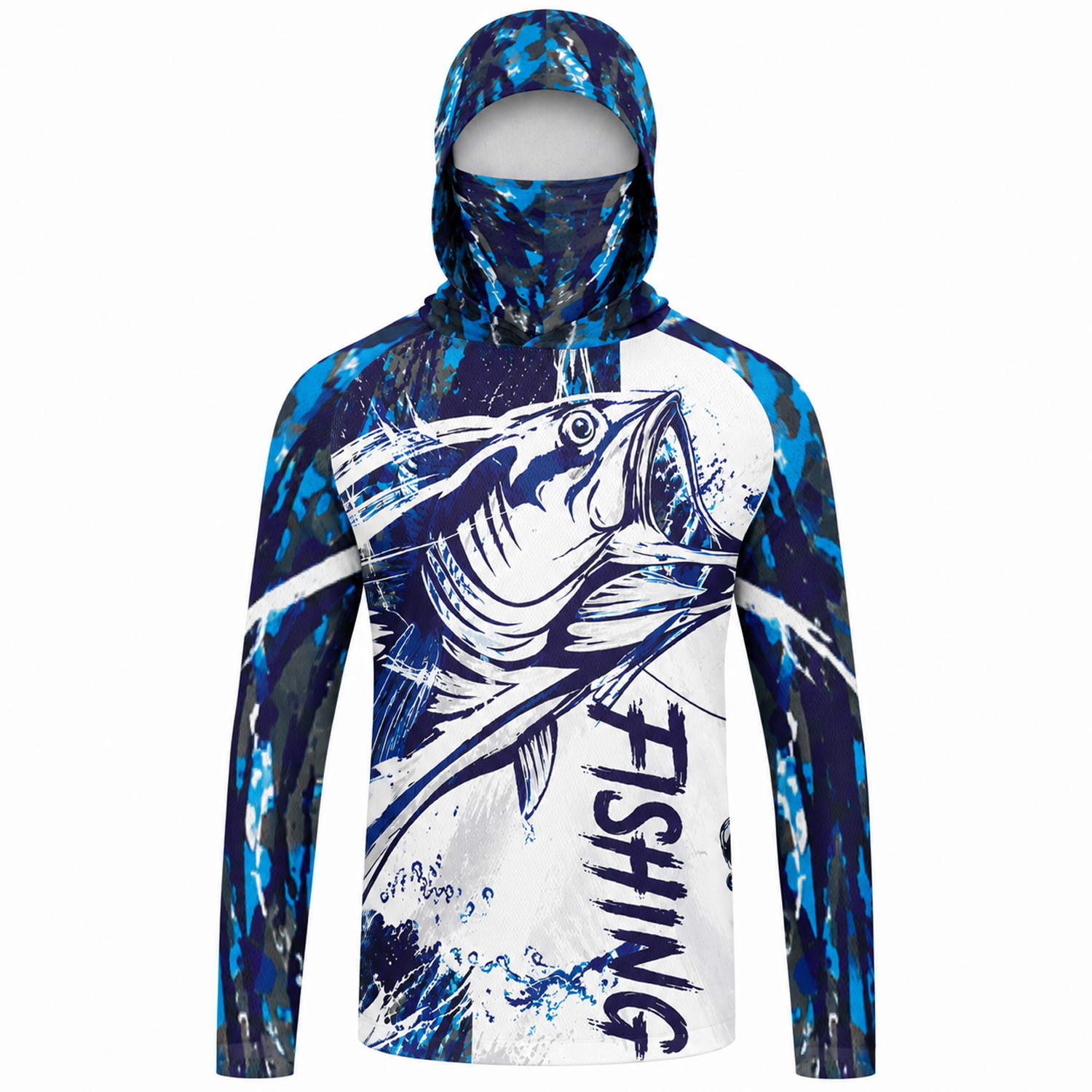 Felpa da Pesca con Stampa Sfum - Fishing Hoodie recensione e prezzo