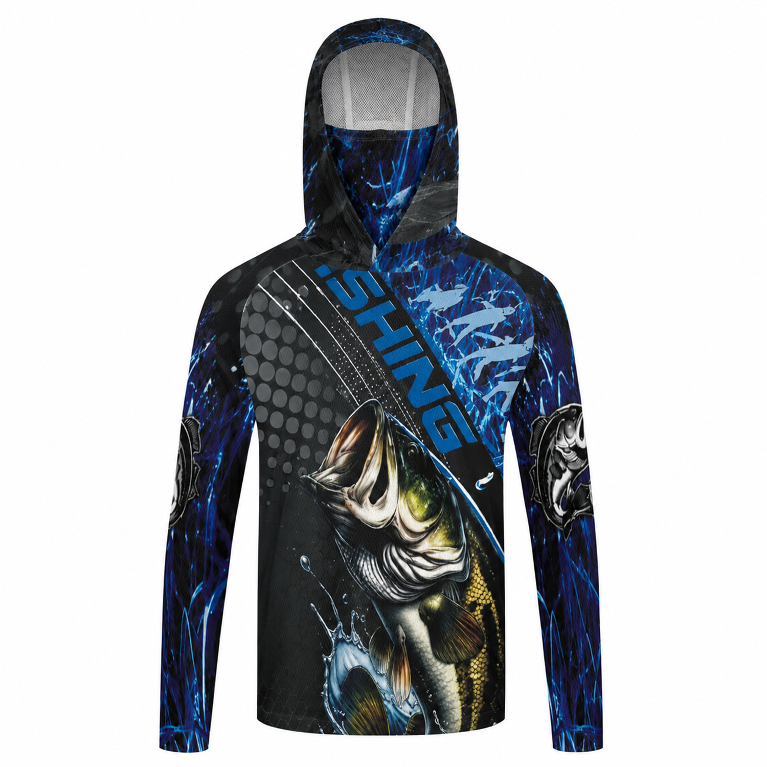 Felpa da Pesca con Stampa Sfum - Fishing Hoodie recensione e prezzo