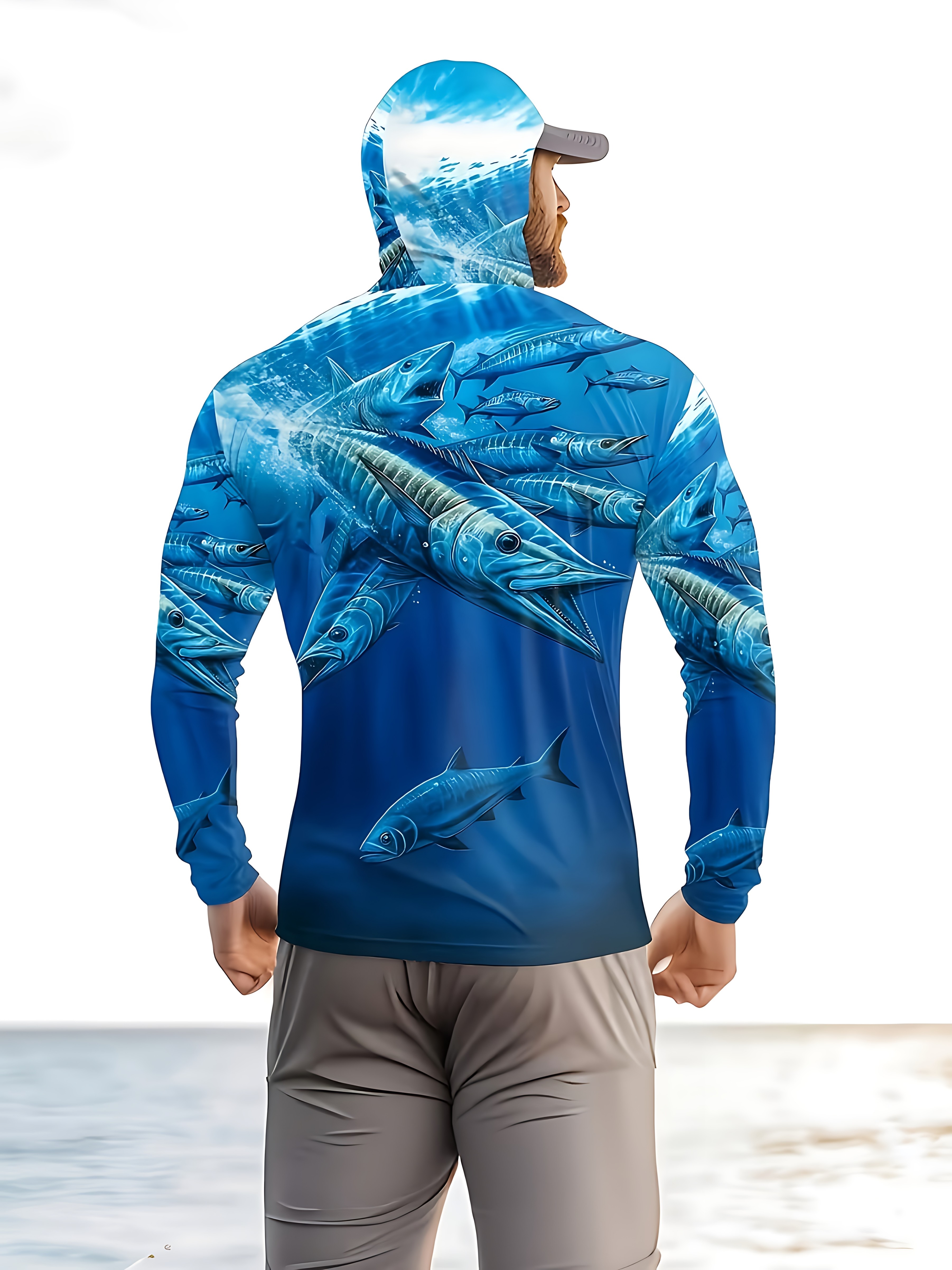 Maglia da Pesca con Cappuccio  - Fishing Mask Sun Protection recensione e prezzo