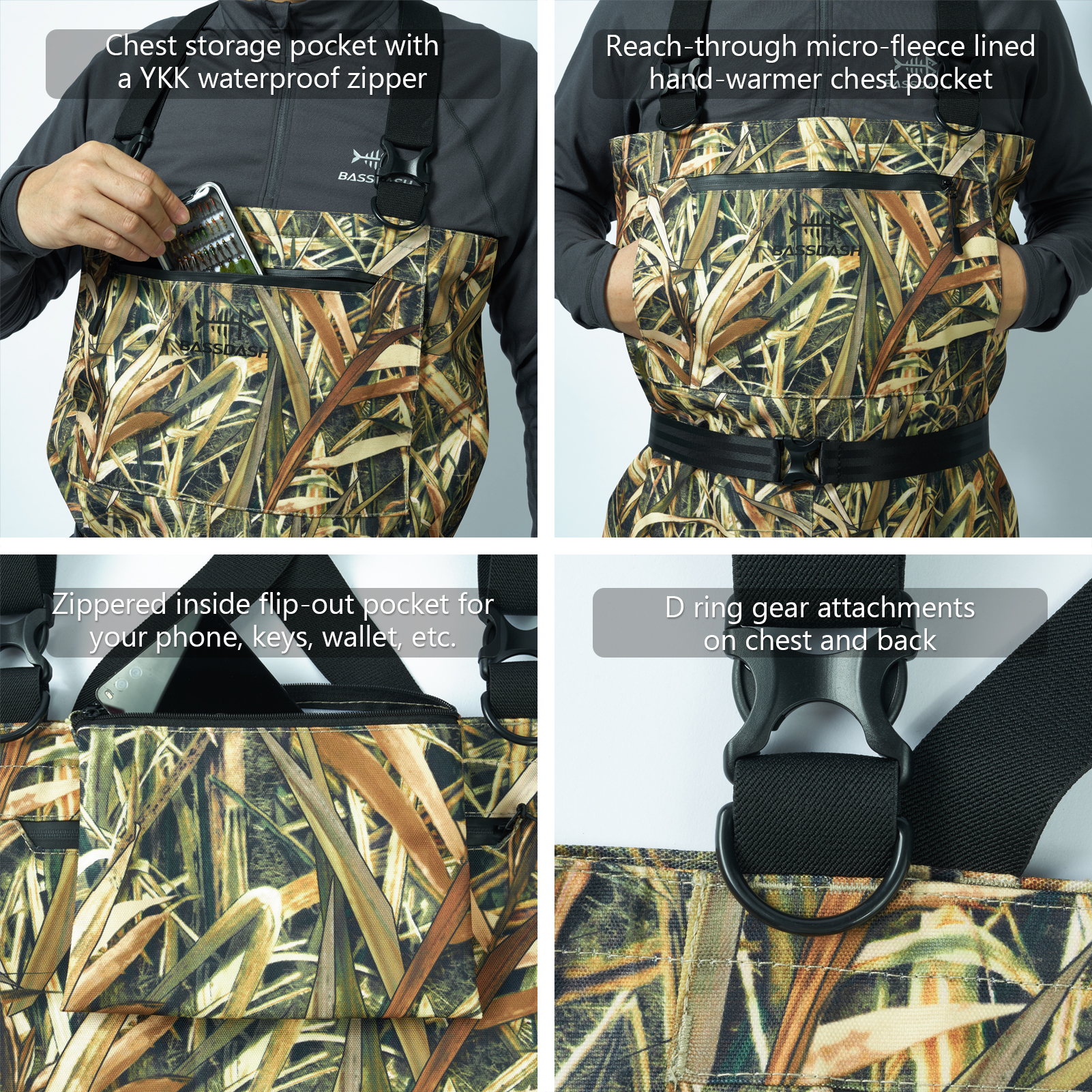 BASSDASH uomo donna stivale tr - Fishing Waders recensione e prezzo