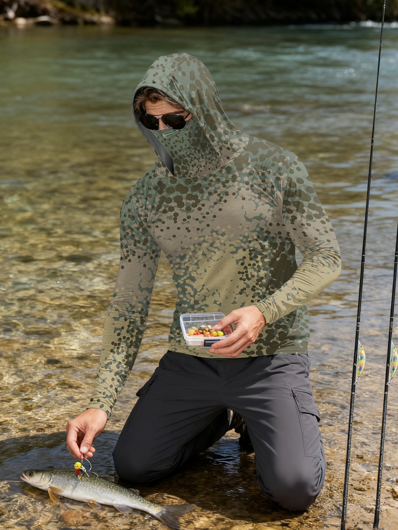 Camicia da Pesca per Uomo con  - Fishing Shirt Uv Protection recensione e prezzo