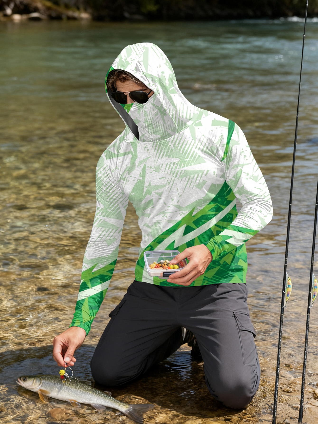 Camicia da Pesca per Uomo con  - Fishing Shirt Uv Protection recensione e prezzo