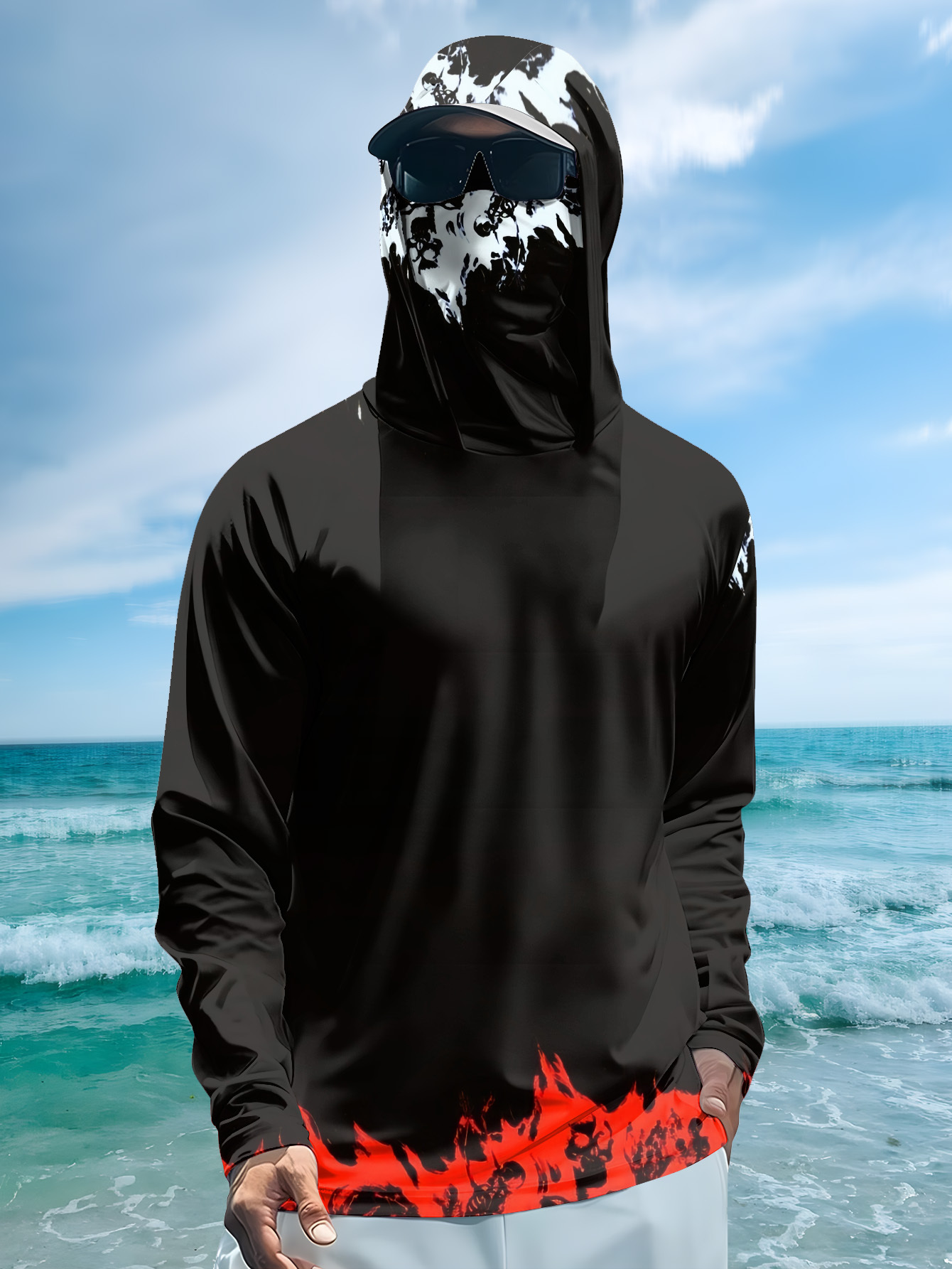 Maglietta da pesca a maniche l - Fishing Shirt Uv Protection recensione e prezzo