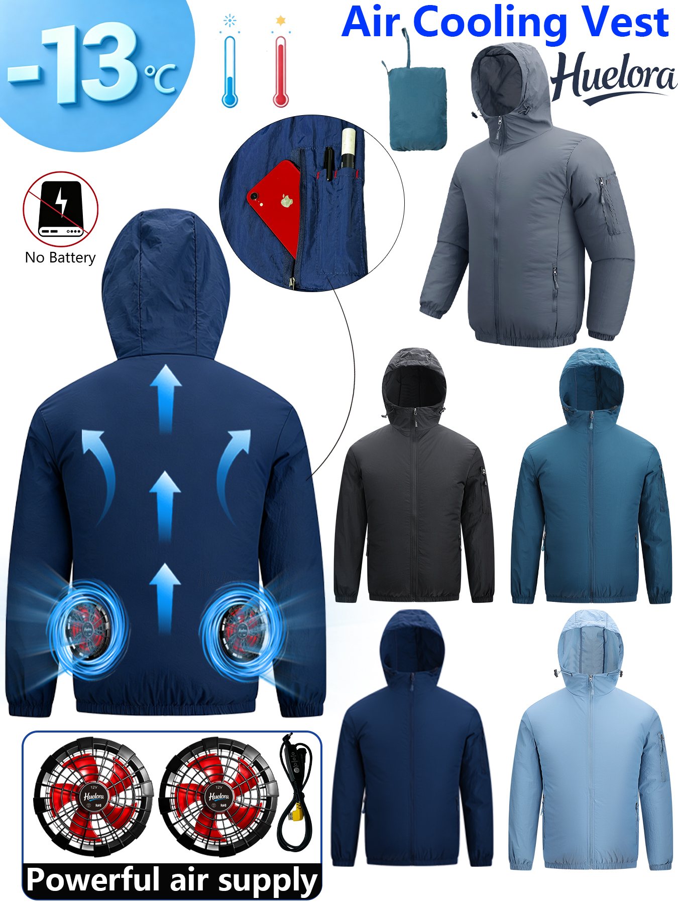 Giacca da Lavoro Estiva da Uom - Fishing Hoodie recensione e prezzo