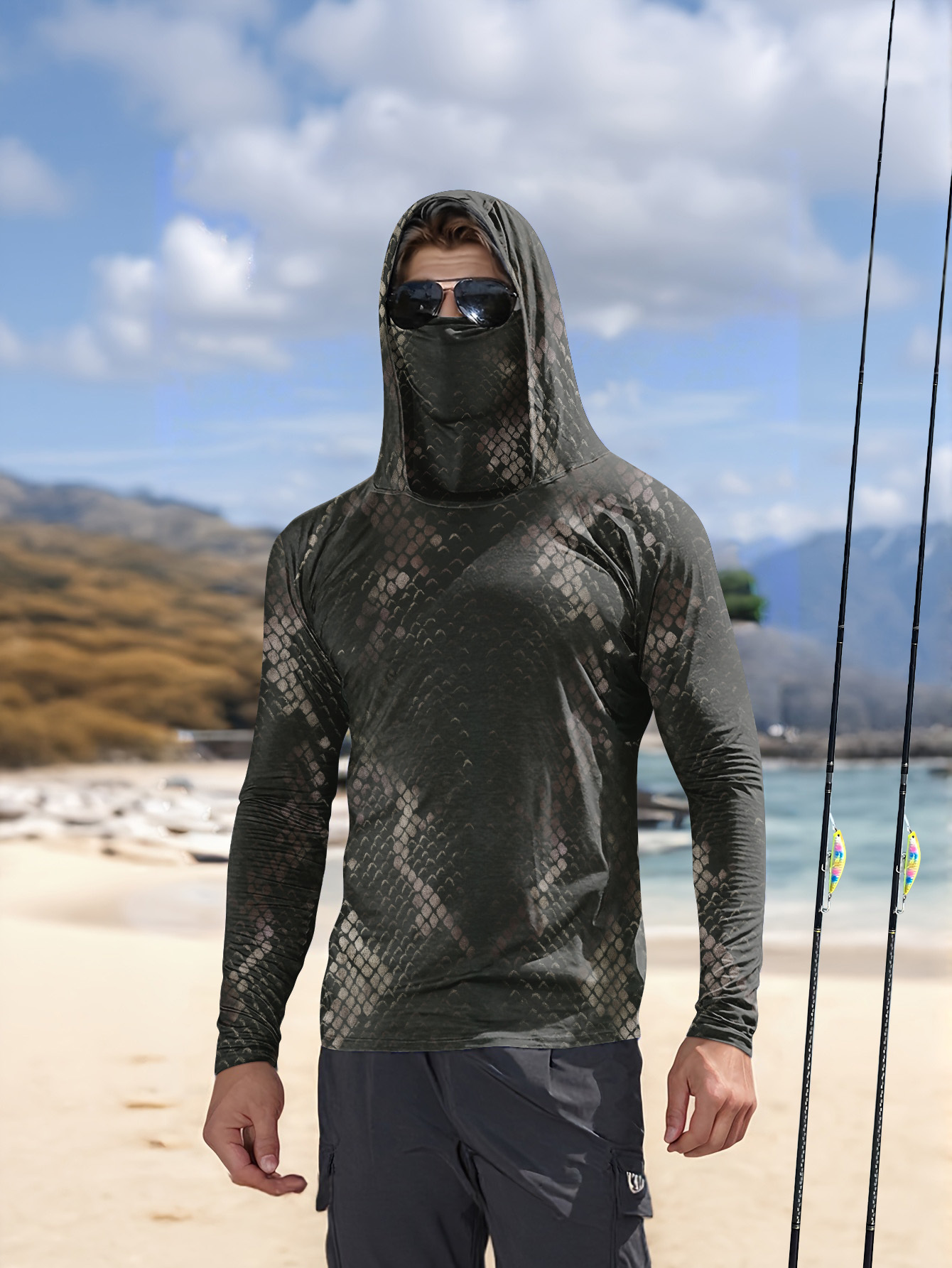 Camicia da Pesca per Uomo con  - Fishing Shirt Uv Protection recensione e prezzo
