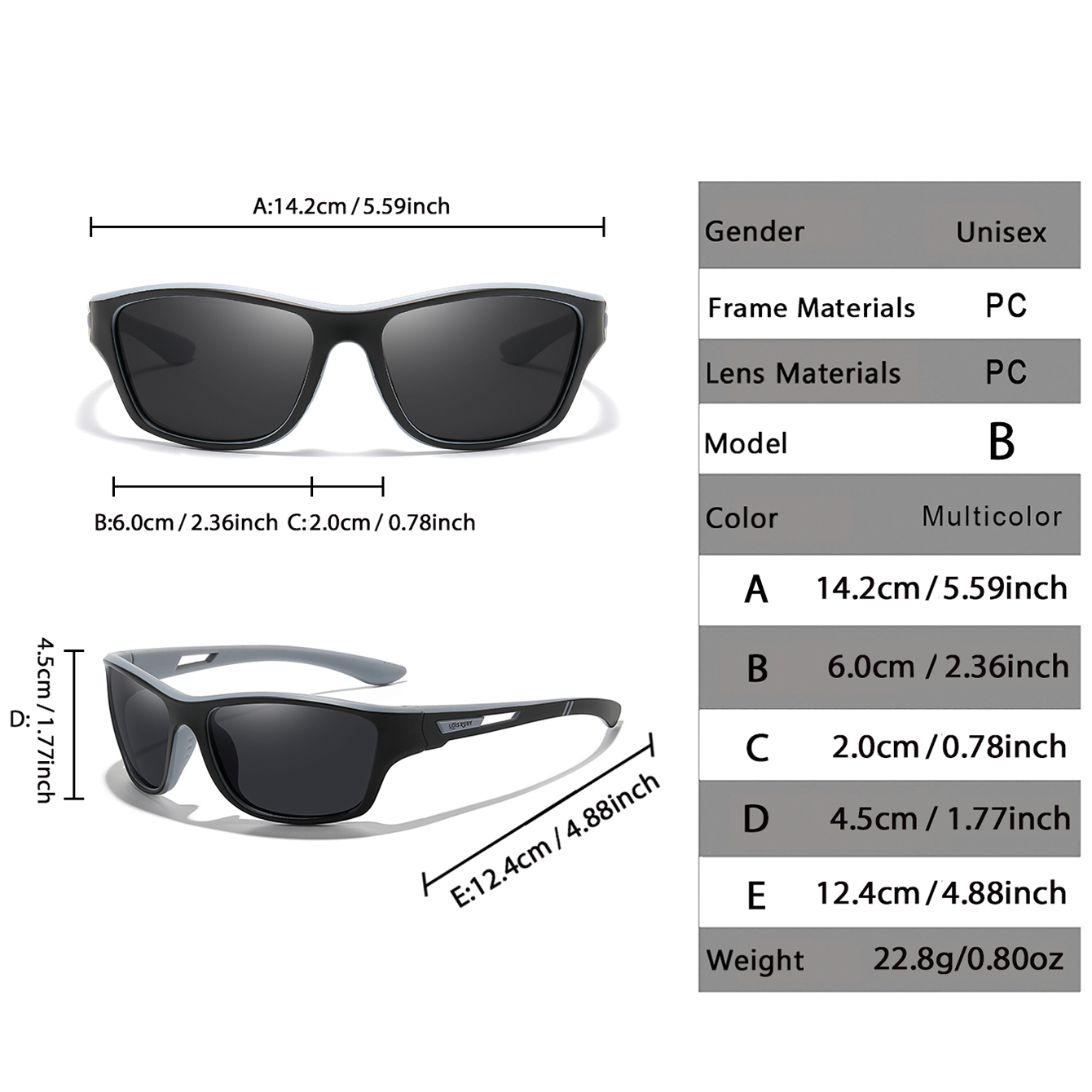 LOISRUBY Lenti lucidanti Occhi - Fishing Sunglasses Polarized recensione e prezzo