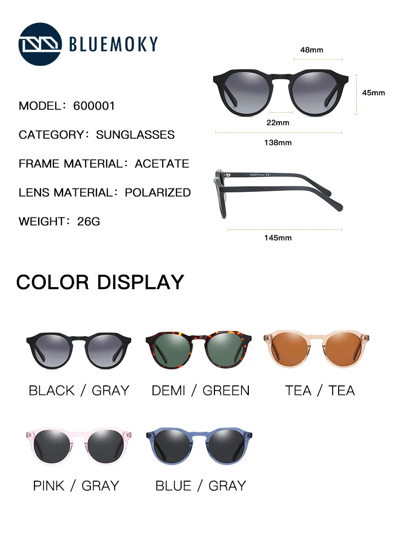 BLUEMOKY Occhiali da sole pola - Fishing Sunglasses Polarized recensione e prezzo