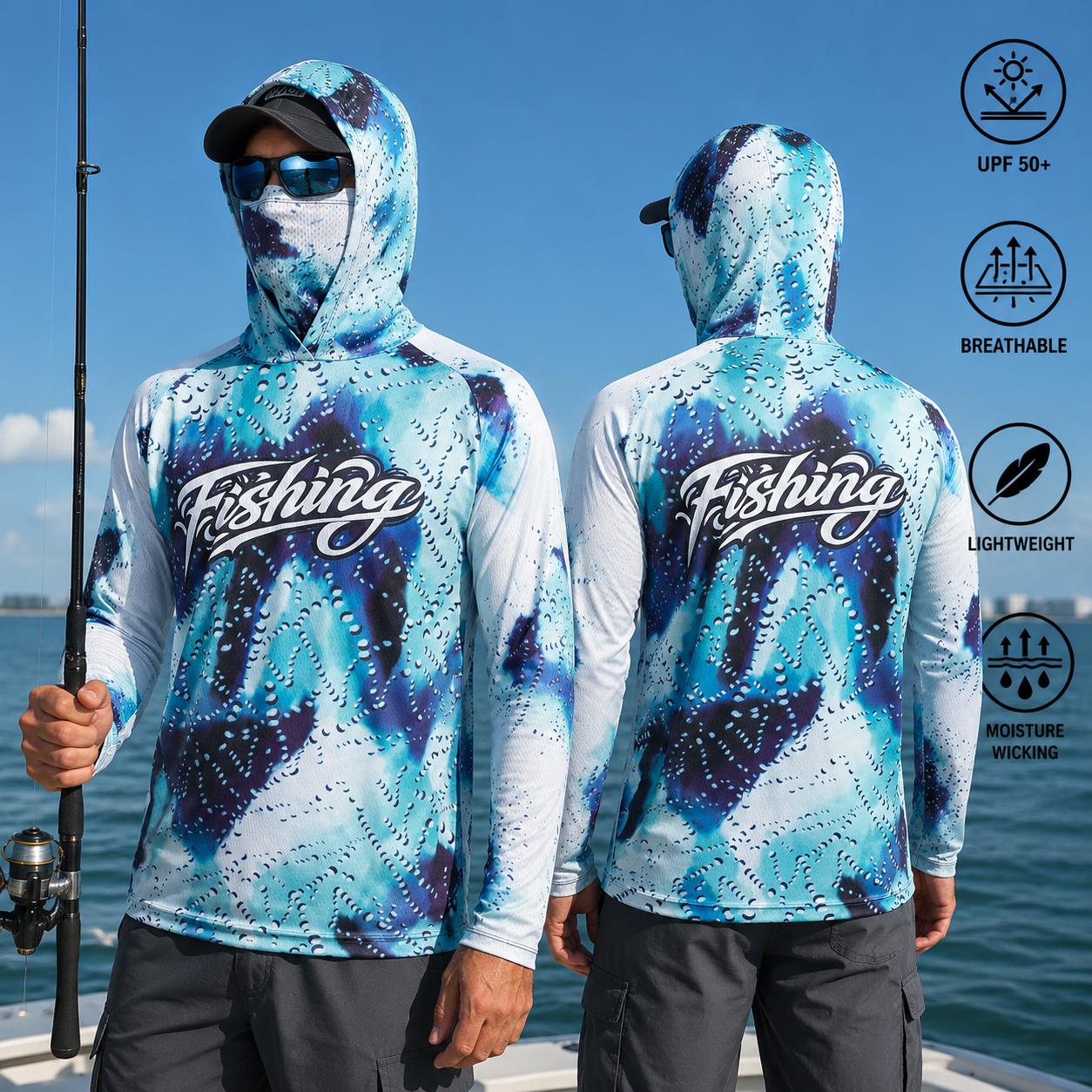 Maglia da Pesca con Cappuccio  - Fishing Mask Sun Protection recensione e prezzo