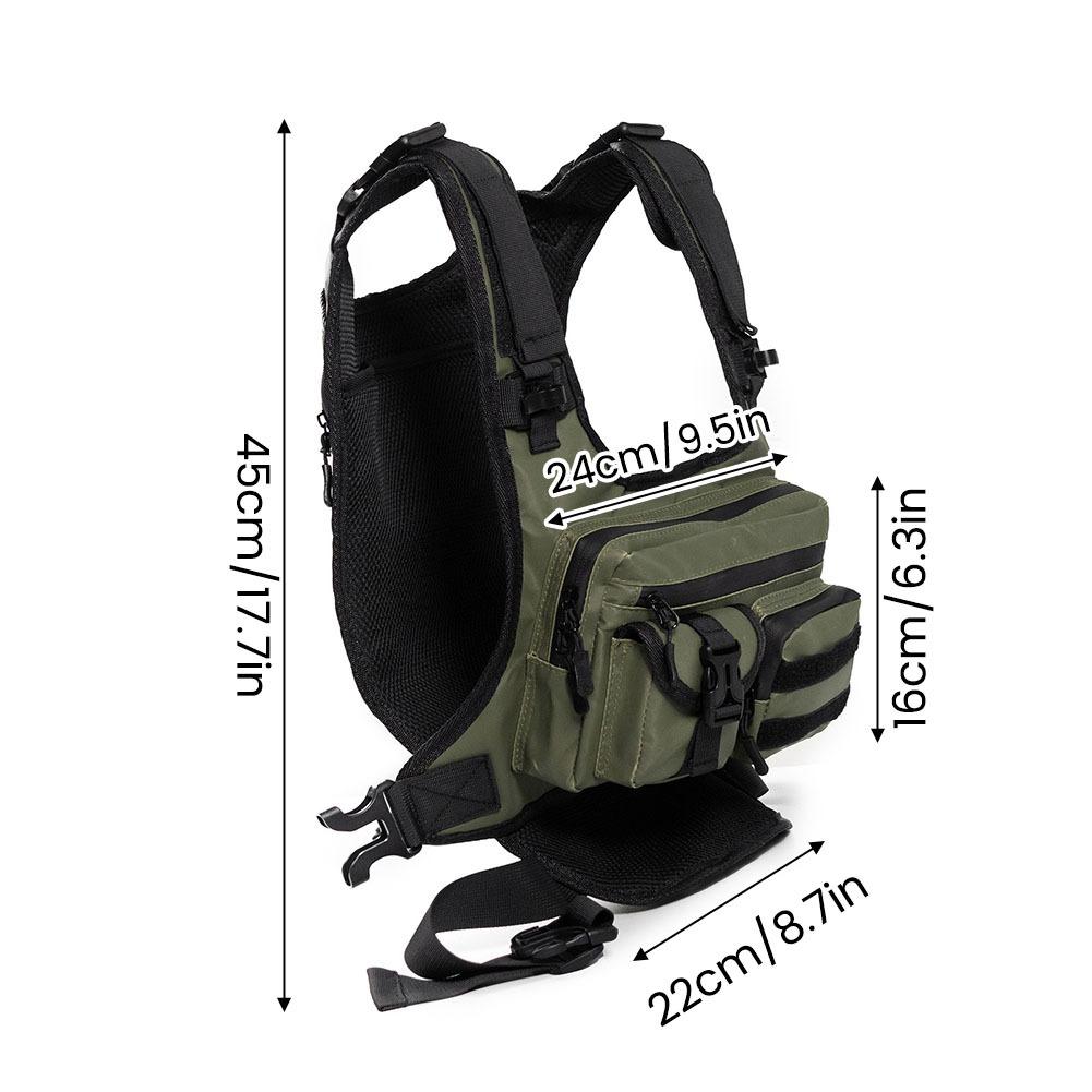 Gilet Tattico Multitasche da E - Fishing Bag Waterproof recensione e prezzo