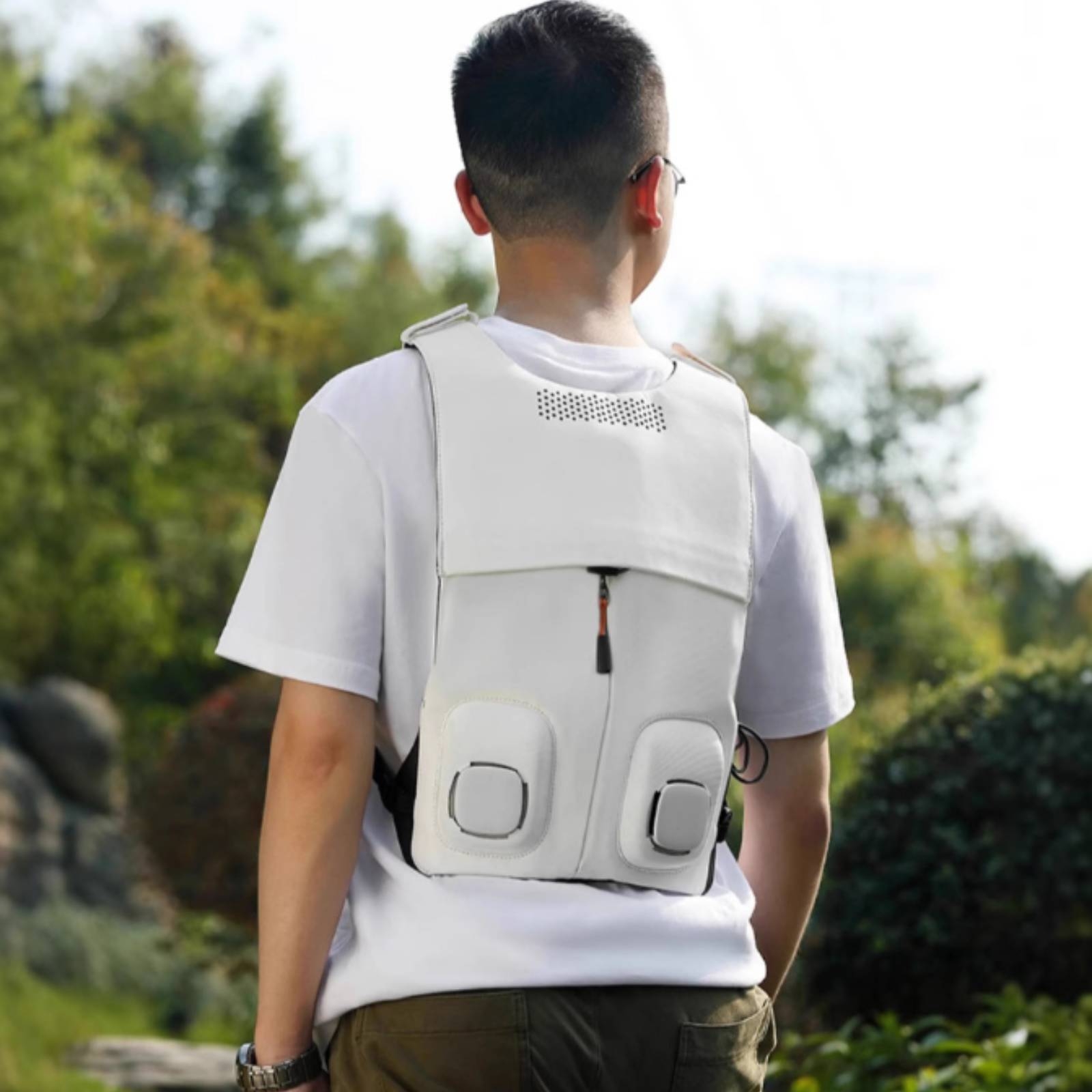 Gilet rinfrescante con spallac - Fishing Vest recensione e prezzo