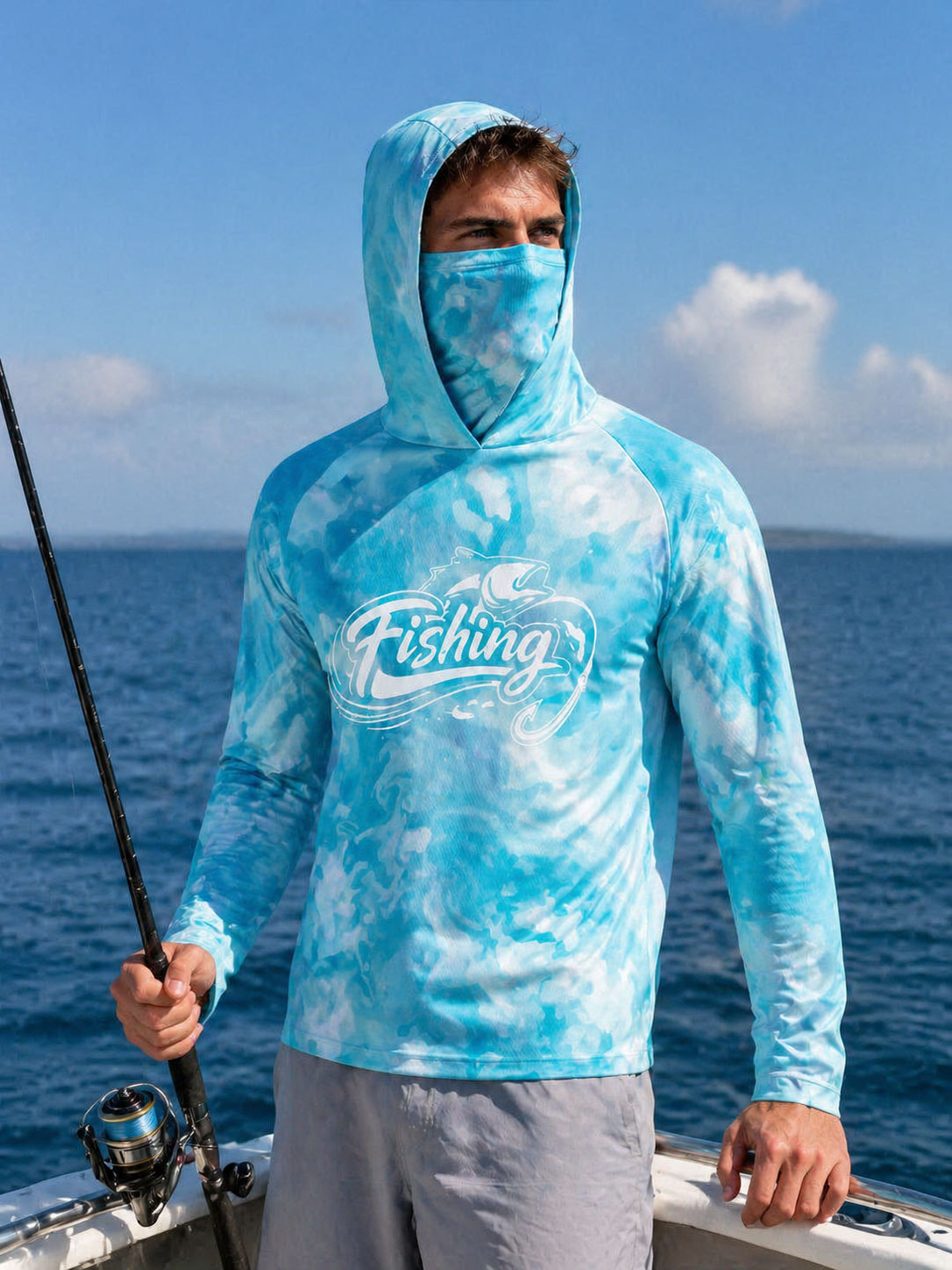 Maglia da Pesca con Cappuccio  - Fishing Mask Sun Protection recensione e prezzo