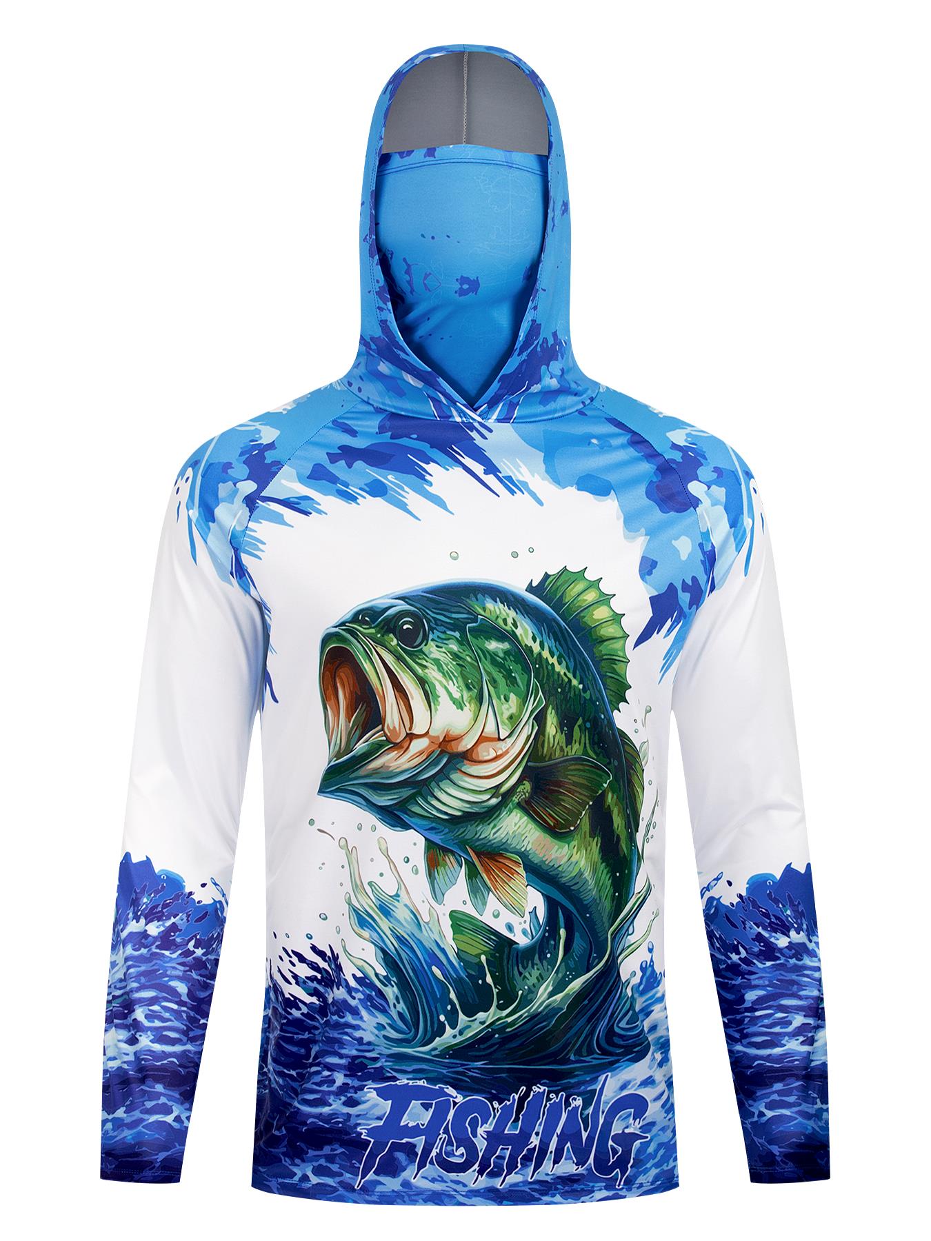 Maglia da Pesca con Cappuccio  - Fishing Shirt Uv Protection recensione e prezzo
