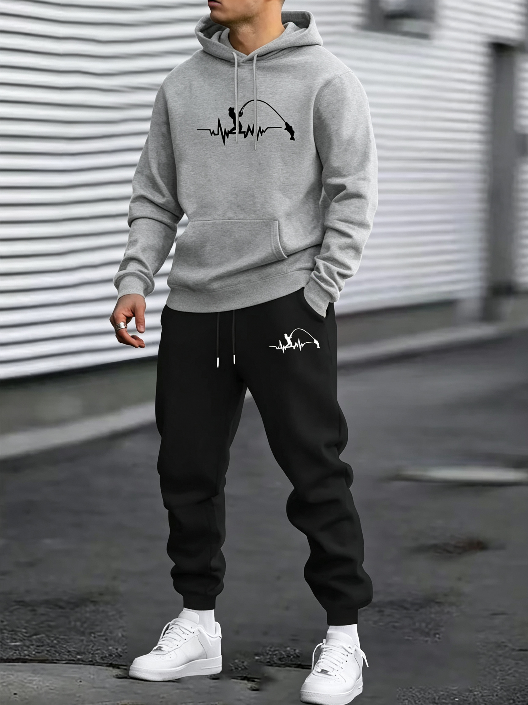Completo sportivo casual da uo - Fishing Hoodie recensione e prezzo