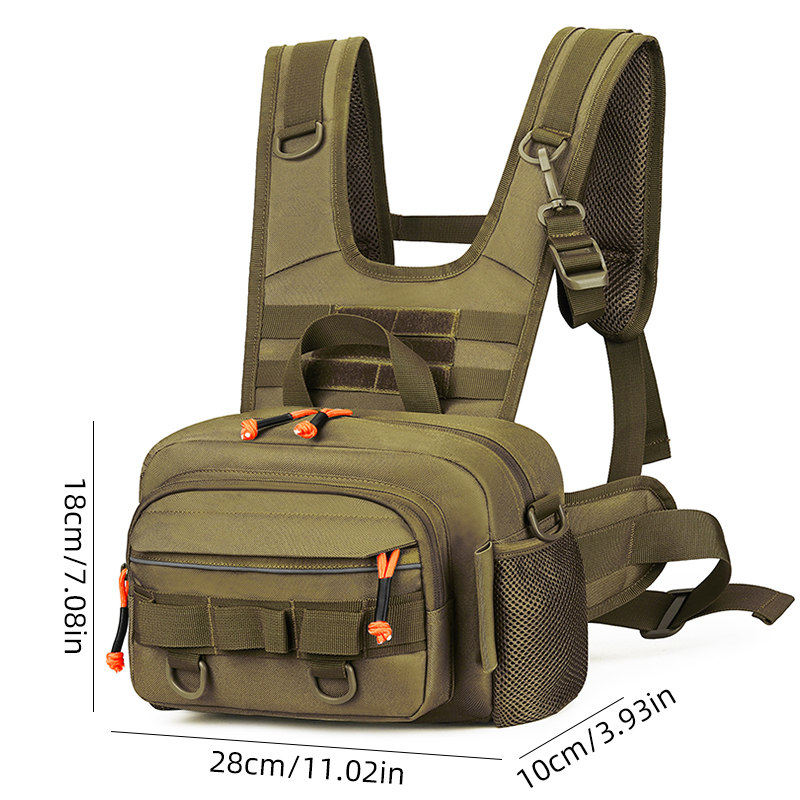Zaino da pesca tattico da uomo - Fishing Backpack recensione e prezzo