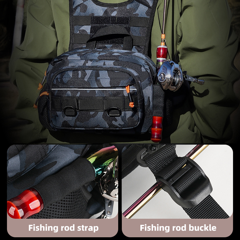 Zaino da pesca tattico da uomo - Fishing Backpack recensione e prezzo