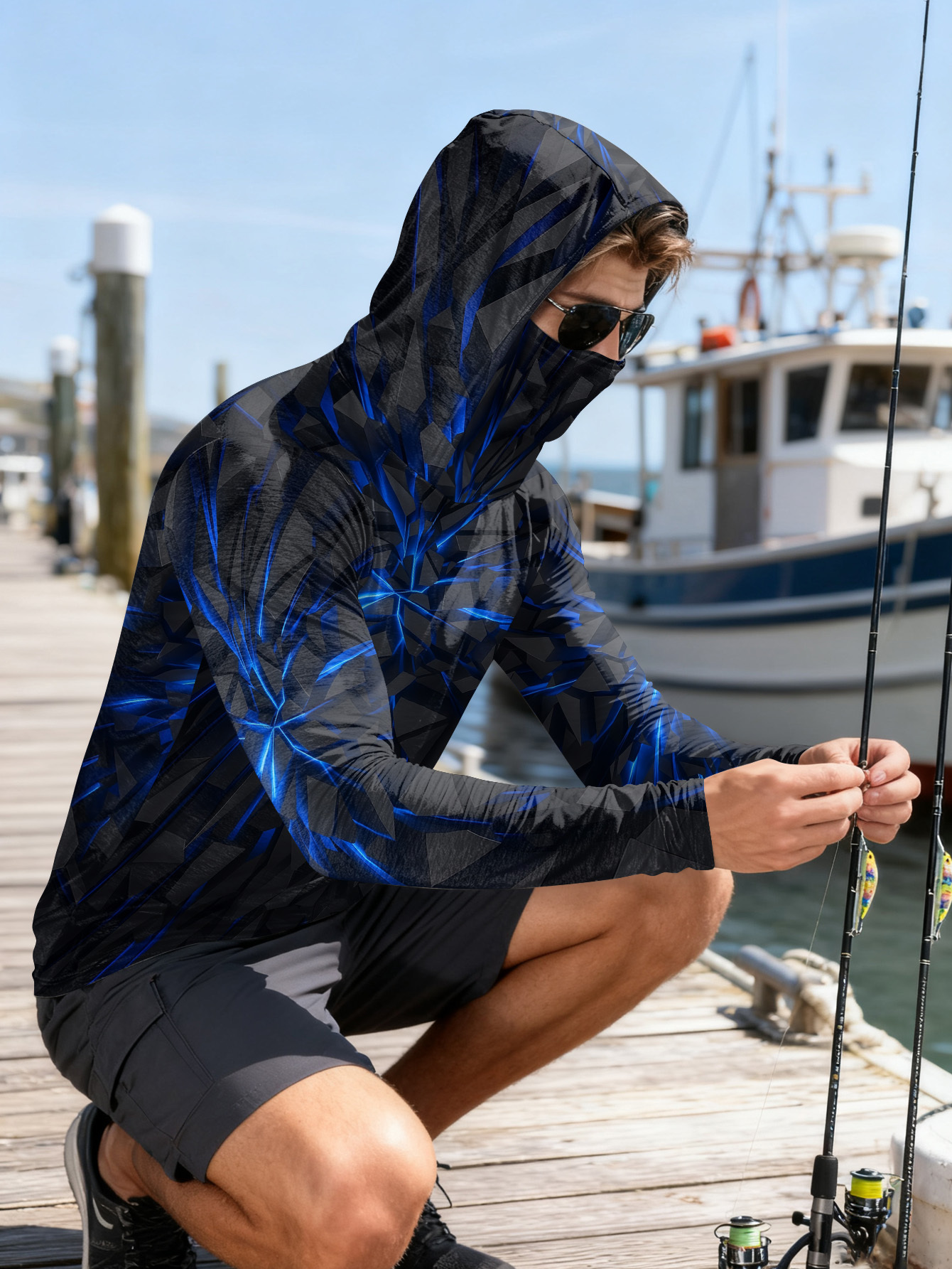 Nuovo Modello 2026: Maglia da  - Fishing Mask Sun Protection recensione e prezzo