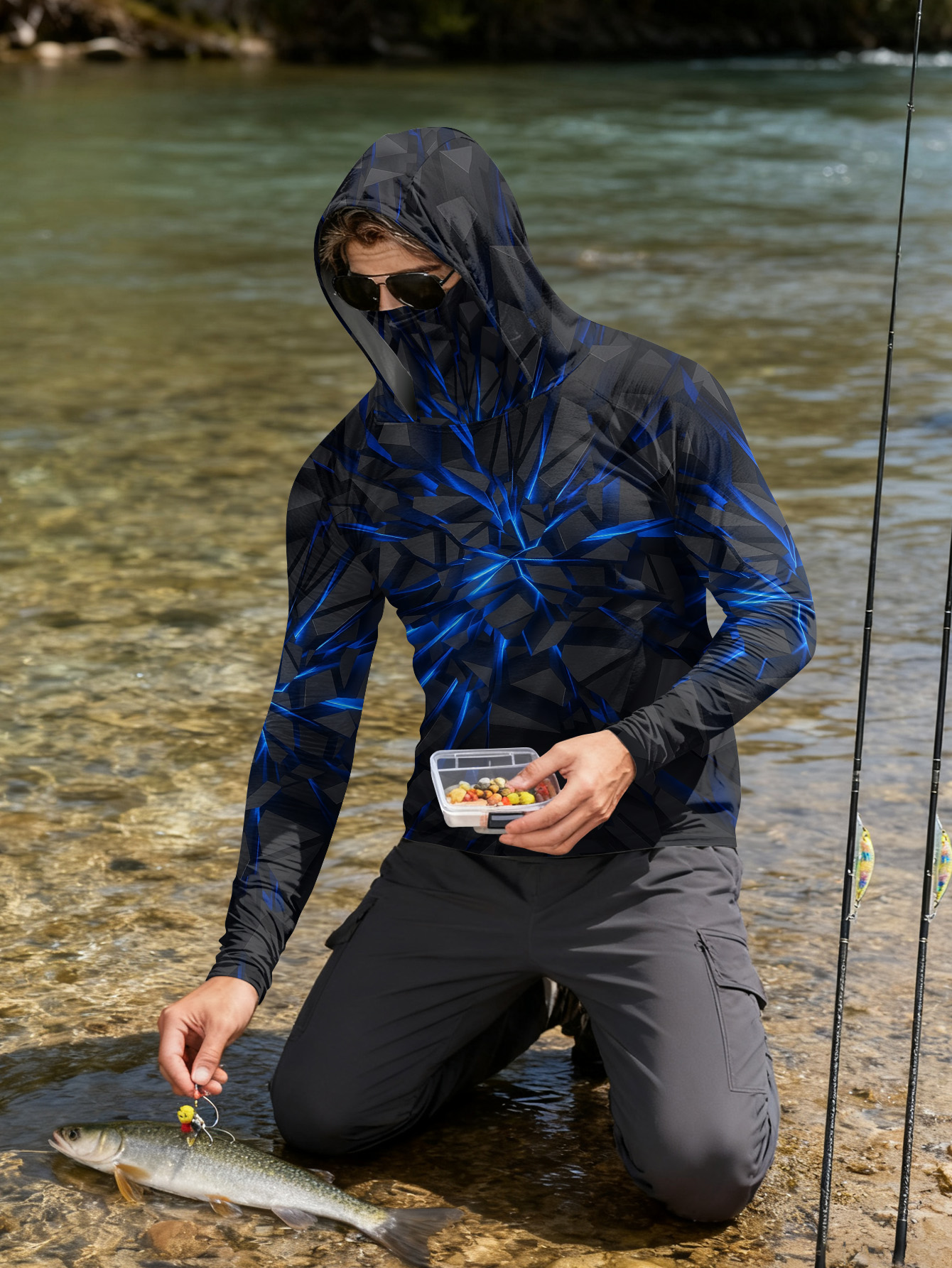 Nuovo Modello 2026: Maglia da  - Fishing Mask Sun Protection recensione e prezzo