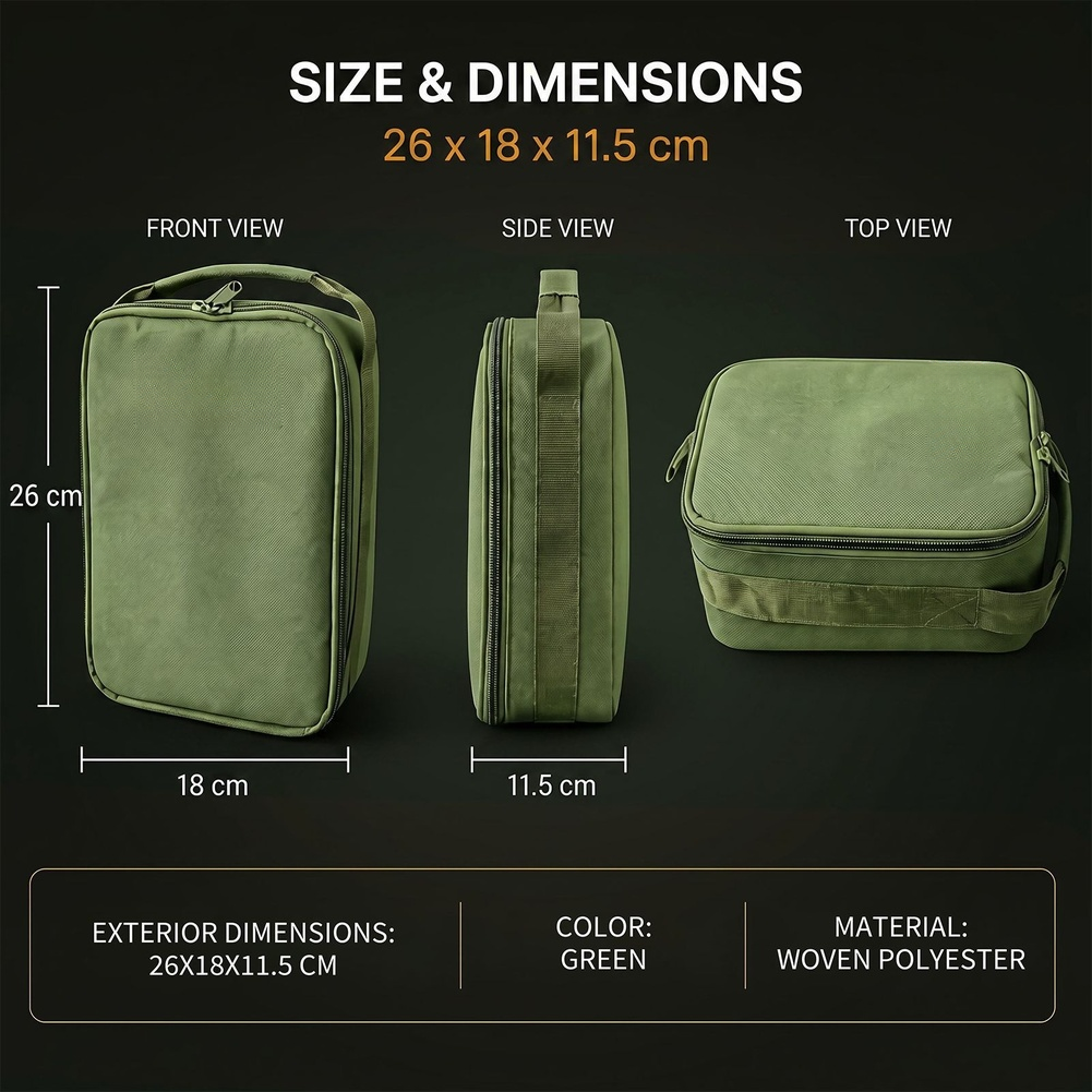 Borsa Verde per Attrezzatura d - Fishing Bag Waterproof recensione e prezzo